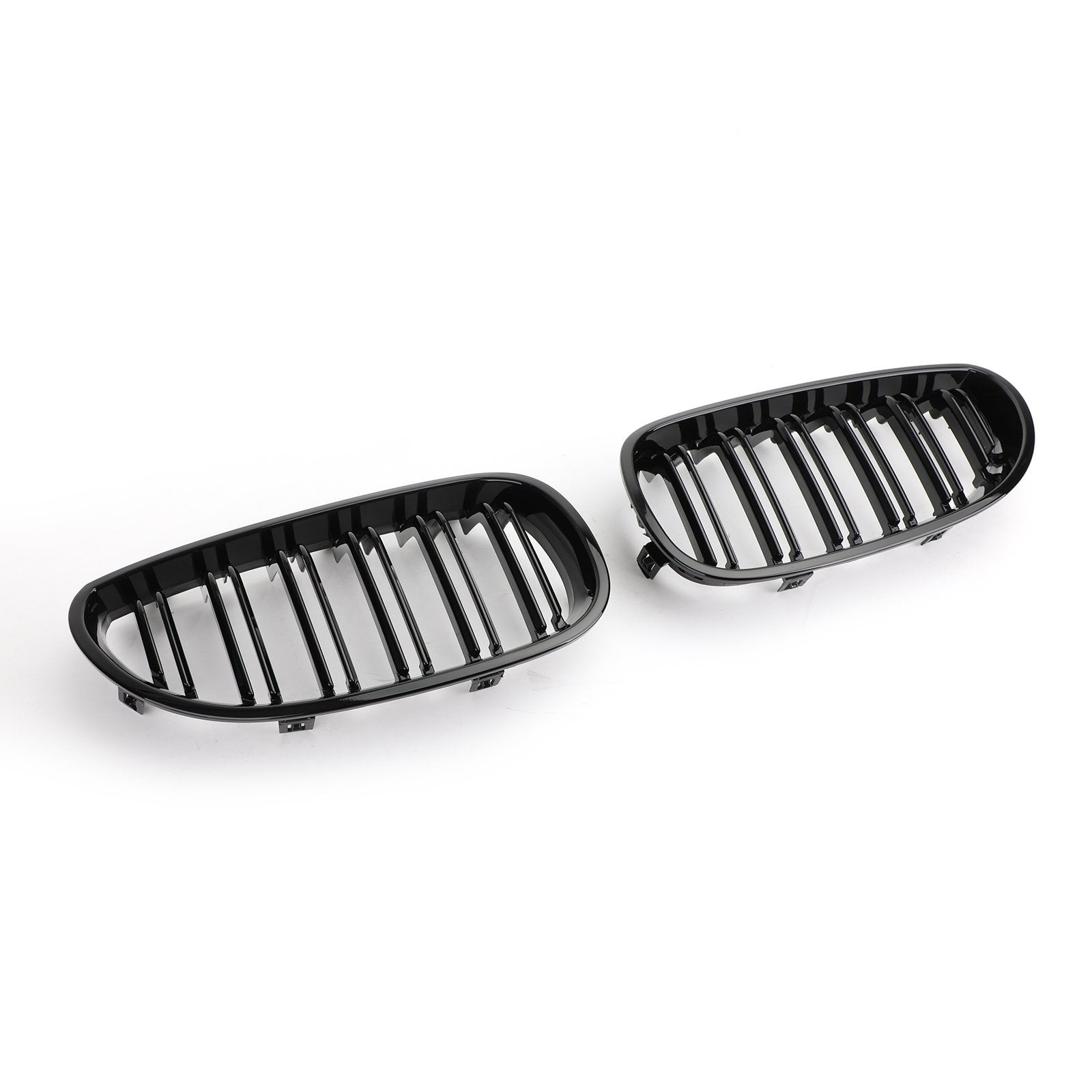 PALASER Glossy Black Front Sport Kidney Grille ABS For 2004-2009 BMW E60 E61 M5 520i 530i - Image 6
