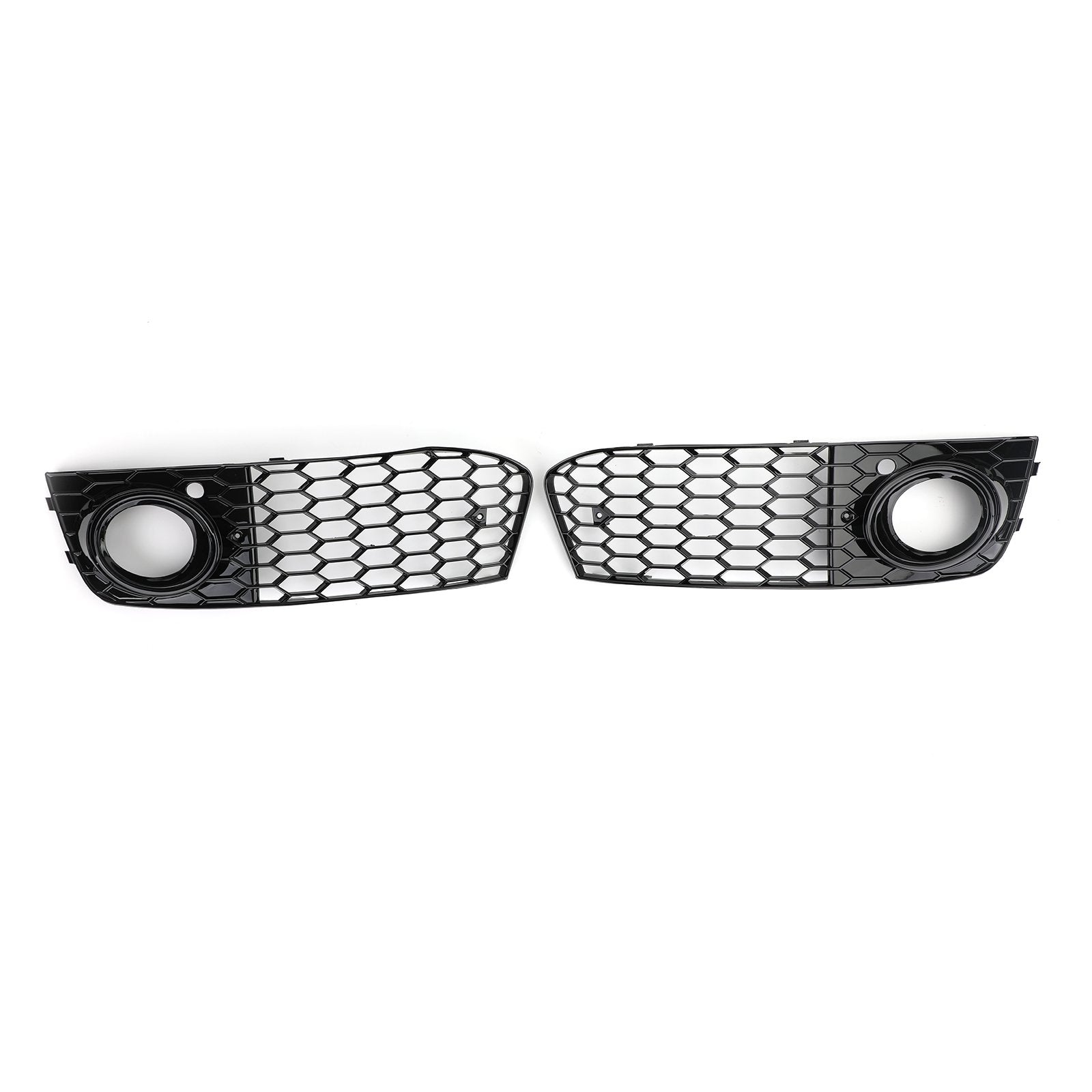 PALASER Audi A4 B8 2009-2012 Pair Honeycomb Mesh Fog Light Open Vent Grill - Image 5