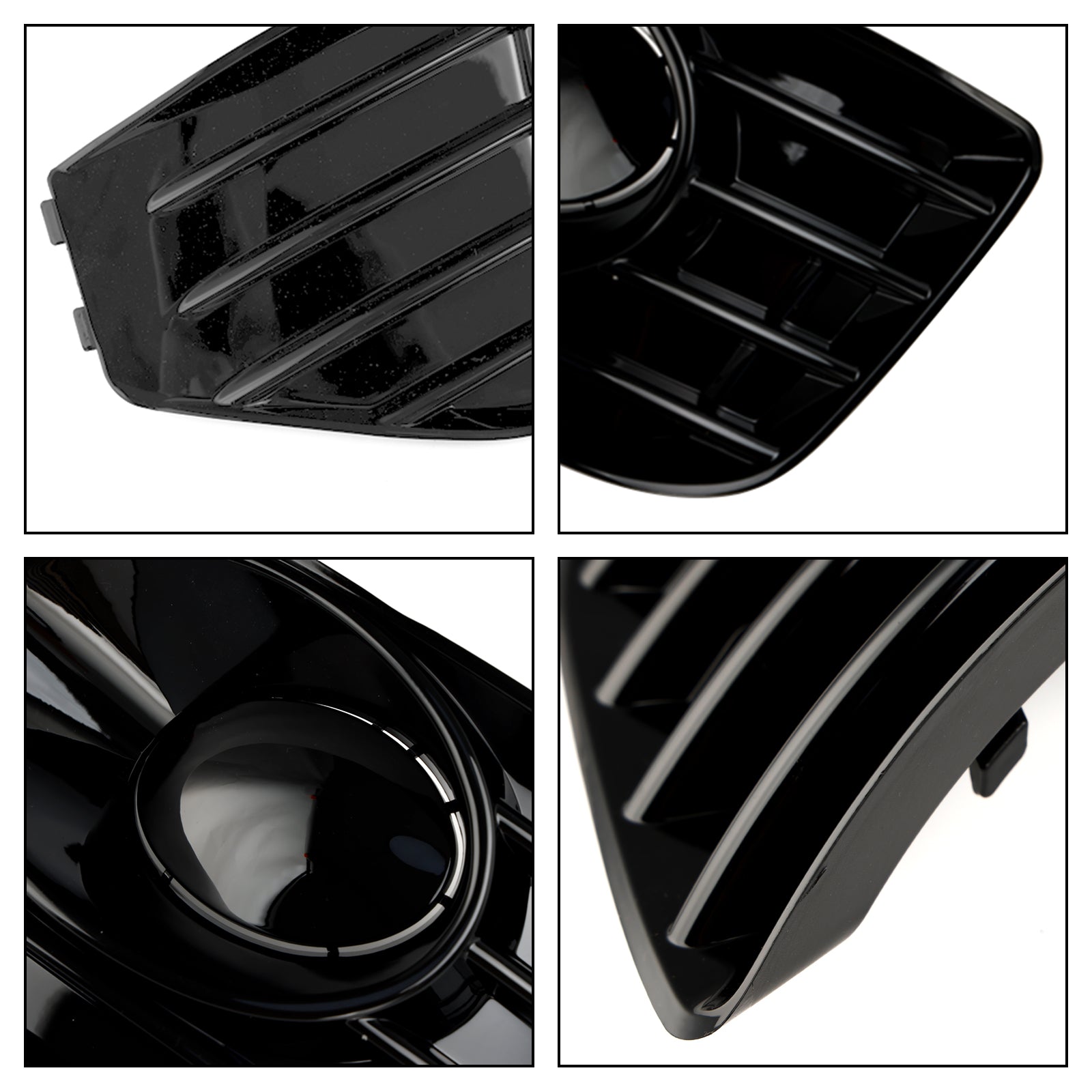 PALASER 2010-2015 Vw Transporter Caravelle T5 T5.1 S-line Fog Lamp Light Cover Insert S-line Grill - Image 12