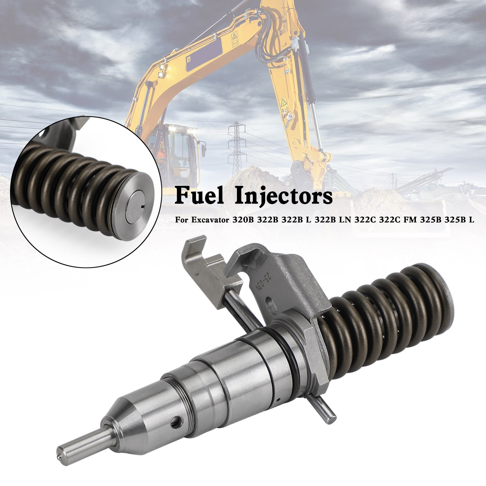 PALASER Fuel Injector 1278216 127-8222 127-8205 0R-8682 Fit Caterpillar 3116 3114 - Image 4