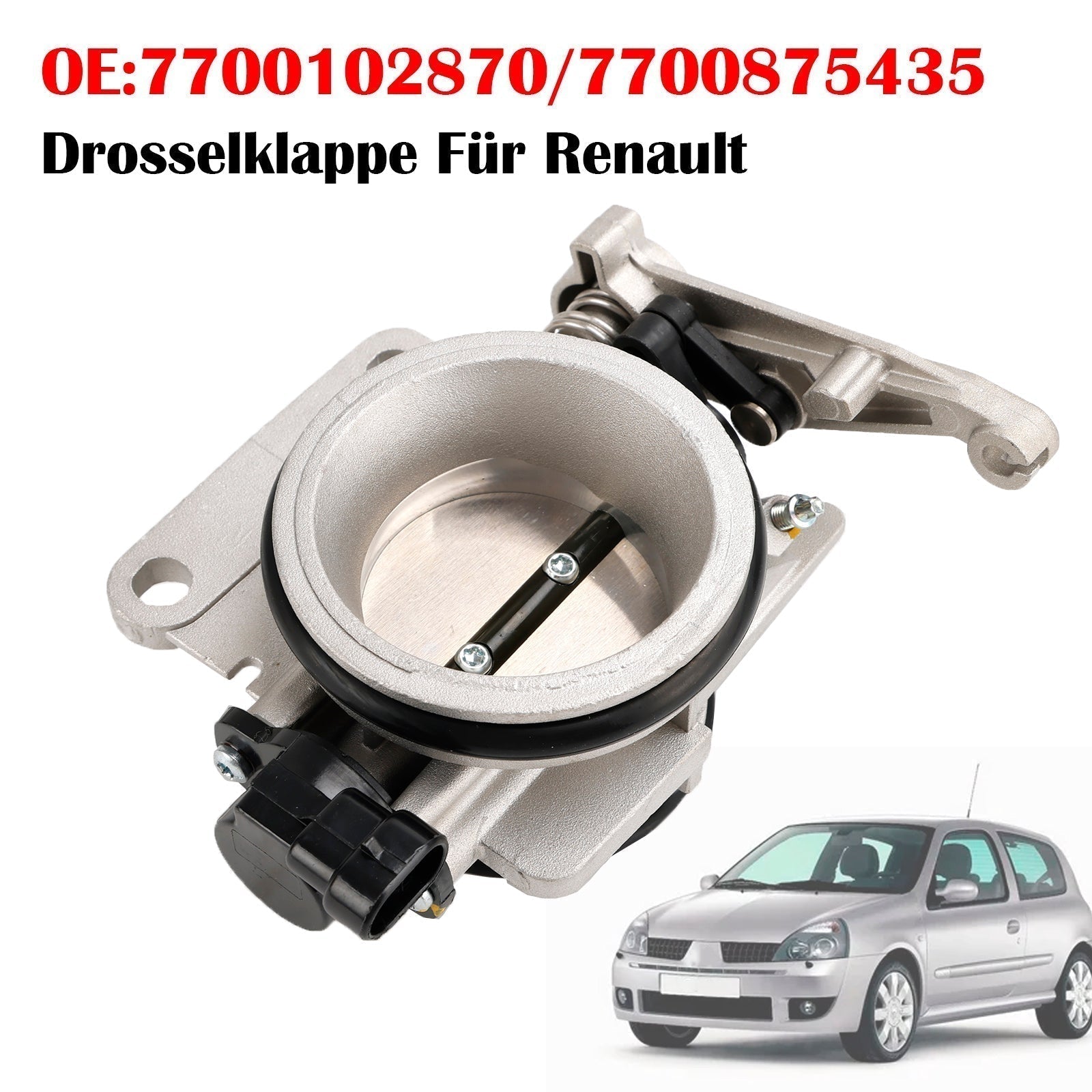 PALASER 2002-2016 Renault Megane Mk Ii Hatchback 1.4 1.6 16V Throttle Body 7700102870 7700875435 - Image 2