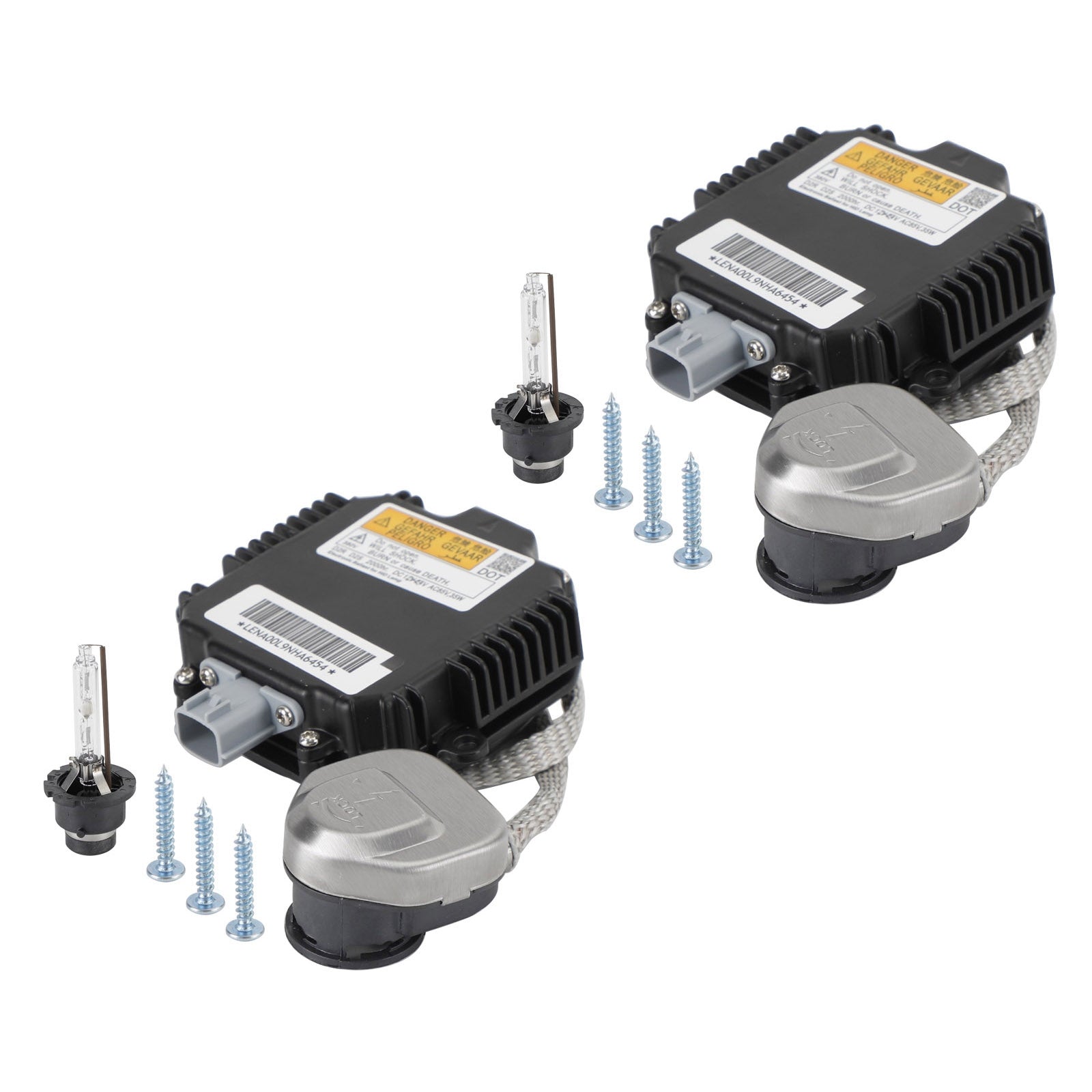 PALASER 12-19 Infiniti JX35/QX60 2x Xenon Ballast & D2S Bulb Kit Control Unit 28474-8991D 26297-89902