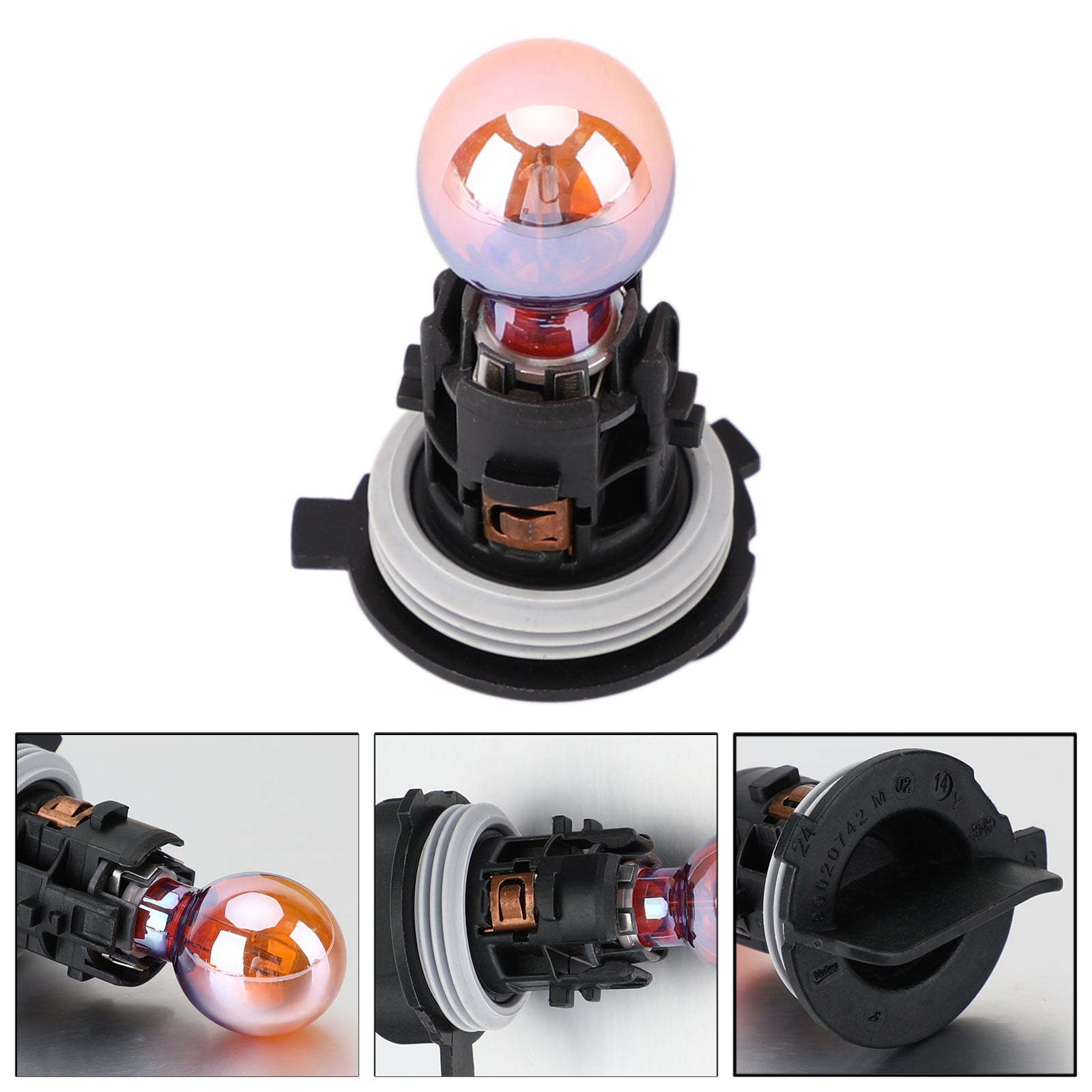 PALASER For Philips With Socket PWY24WSV 12174SV 12V24W Amber Bulb Turn Singal Light - Image 9