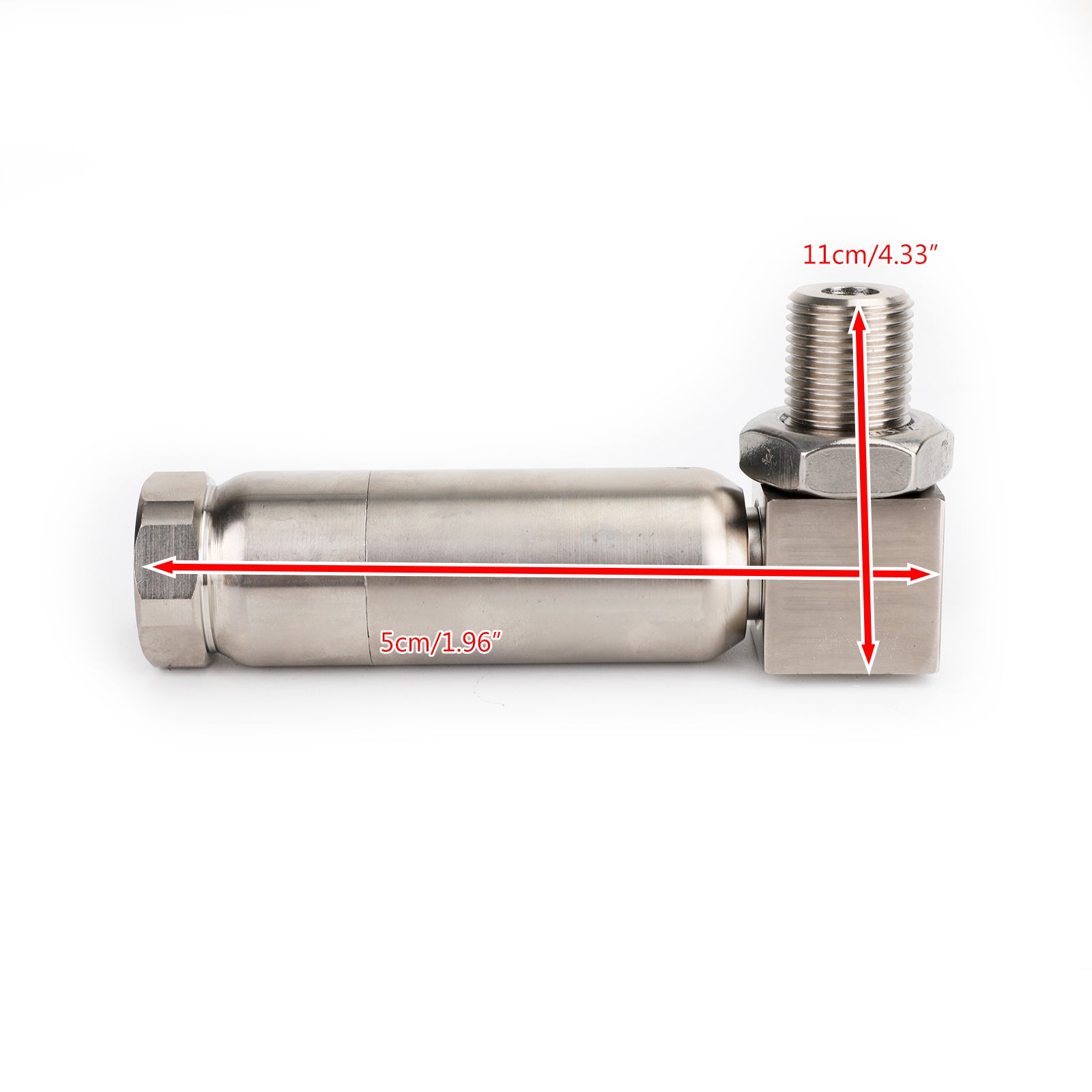 PALASER M18 X 1.5 90 Degree O2 Oxygen Sensor Angled Extender Spacer O2 Extension - Image 2