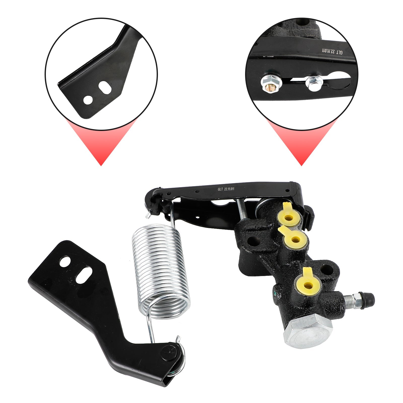 PALASER 1993-1997 Nissan D21 Hardbody Pickup 2.4 Brake Load Sensing Valve Assembly 46400-56G04 - Image 10
