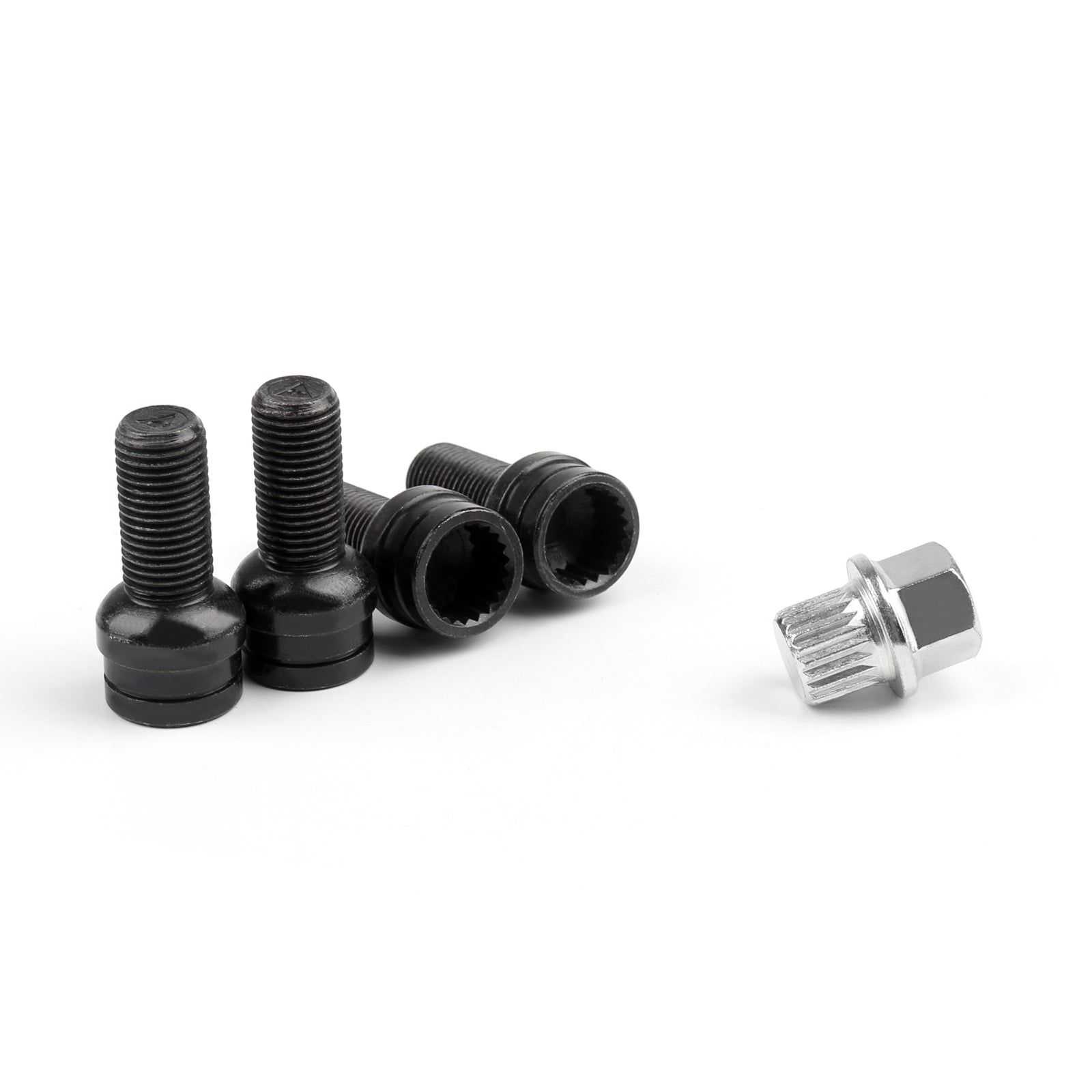 PALASER 4+1 17mm Steel Wheel Bolt & Lock Lug Nut Set With Key For Vw Golf Audi - Image 7