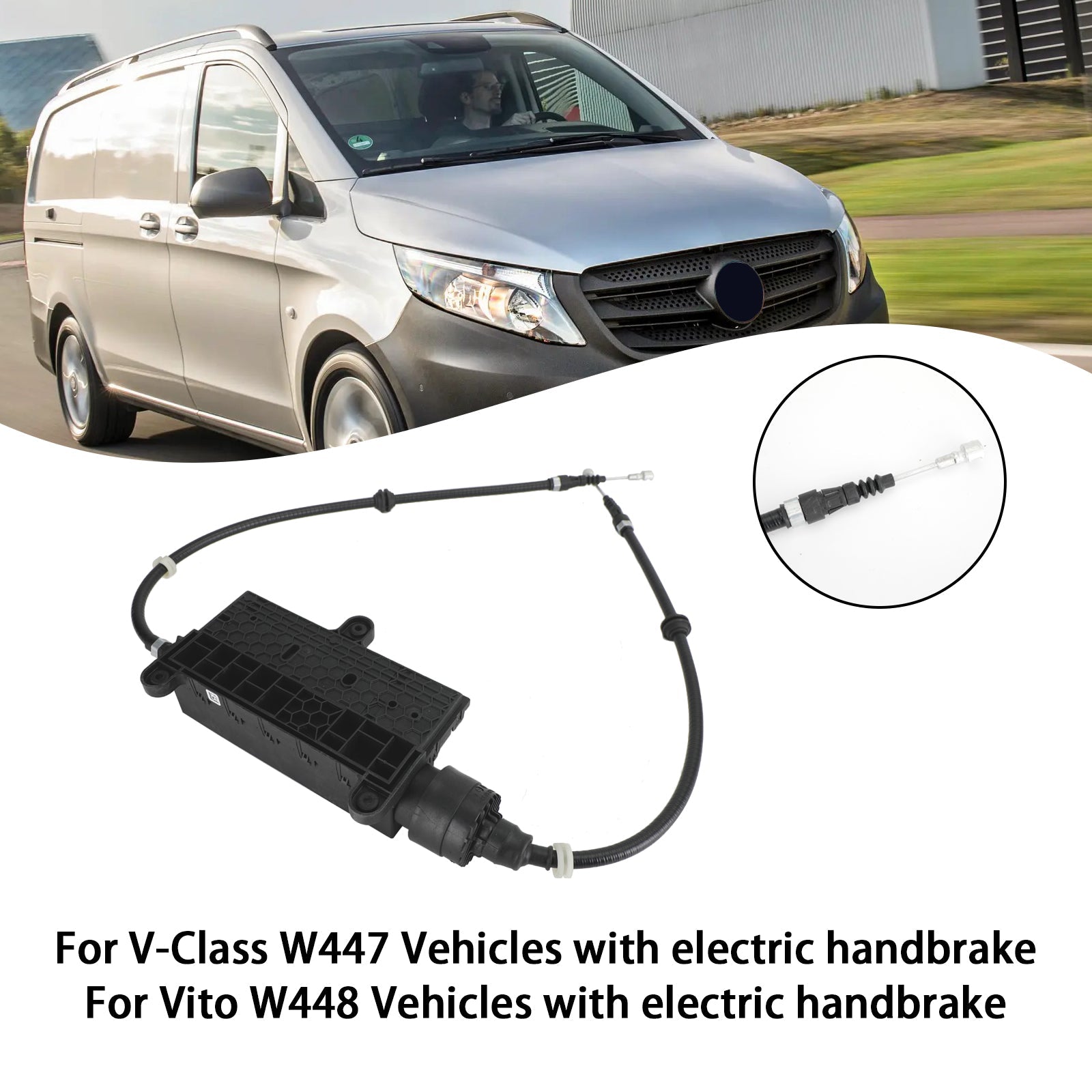 PALASER Benz Vito 447 Parking Brake Handbrake Actuator Control Module A4479068700 A4479067100 A4479060002 - Image 10