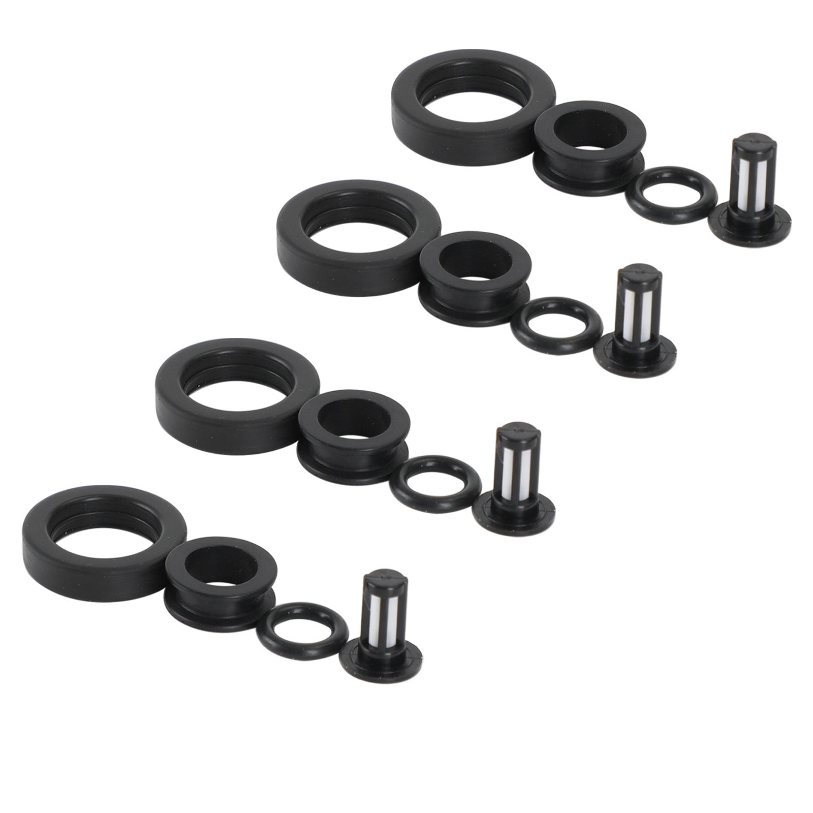 PALASER 1998-2002 Honda Accord 4PCS Fuel Injectors Repair Kit 06164P2J000 06164-P2J-000 FJ582 - Image 11