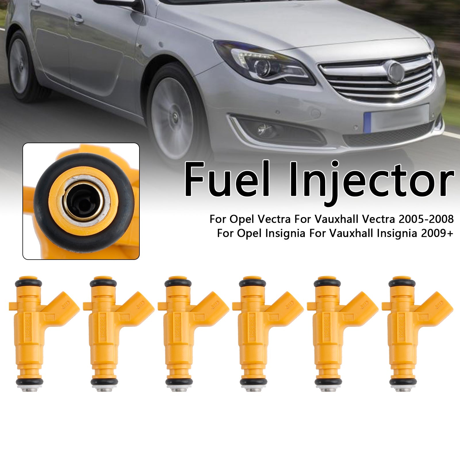 PALASER 2009+ Opel Insignia For Vauxhall Insignia 6Pcs Fuel Injector 0280156129 12581682 - Image 3