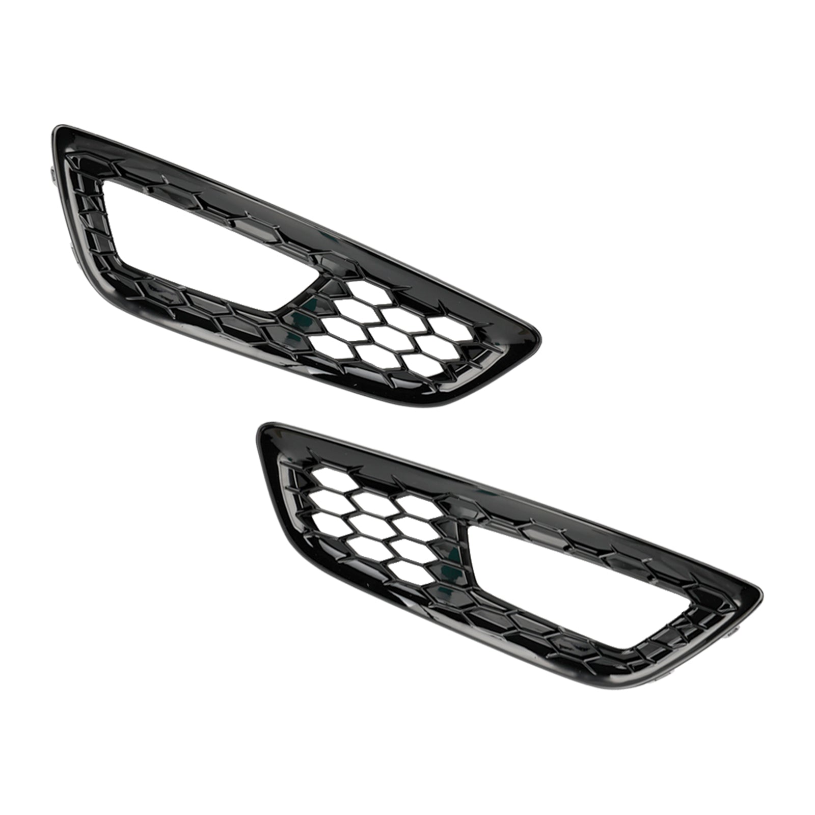 PALASER 2015-2018 Ford Focus 2PCS Front Bumper Fog Light Lamp Cover Bezel Grille F1EZ15266D F1EZ15266G - Image 16