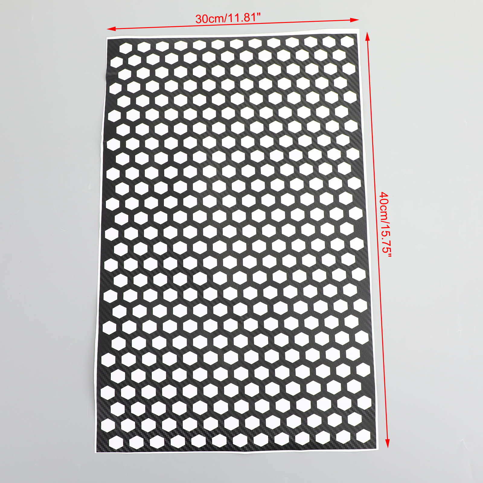 PALASER Tail-lamp Decal Accessories Carbon Car Rear Tail Light Cover Honeycomb Sticker - Image 3
