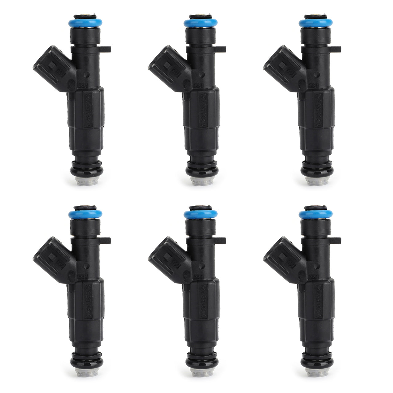 PALASER 6PCS 4-Hole Upgrade Fuel Injectors For Cherokee Grand Cherokee 0280155784 FJ454 - Image 6