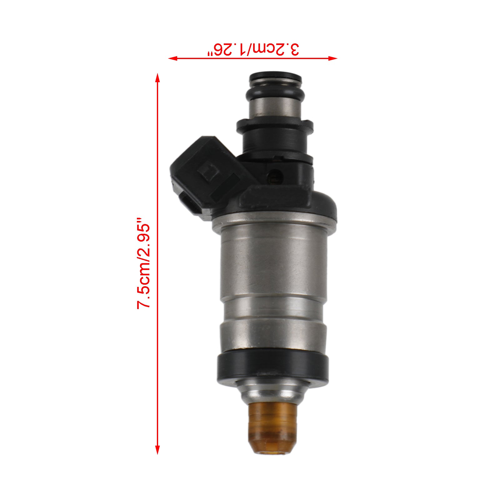 PALASER 1993-1996 Honda Prelude 2.2L L4 Fuel Injectors 06164-P0F-000 FJ267 842-12113 06164-P0F-000 FJ265 - Image 2