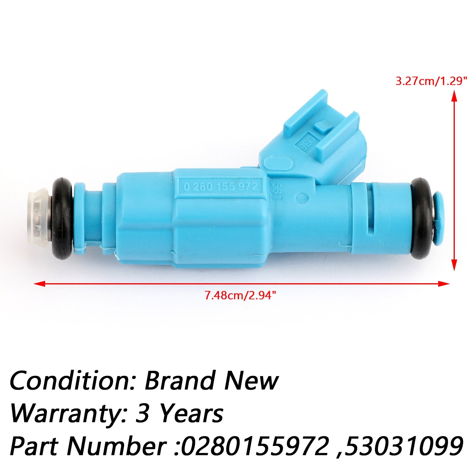 PALASER Fuel Injectors For 2002 2003 Dodge Liberty 3.7L Ram 1500 3.7L - Image 2