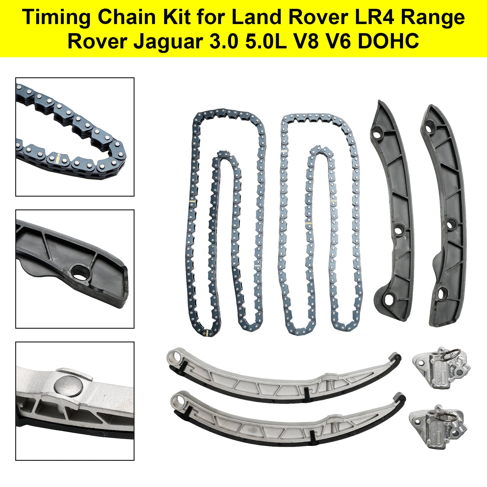 PALASER 2010-2016 Land Rover LR4 /discovery 4 Timing Chain Kit LR051008 LR072638 LR051011 LR051012 - Image 11
