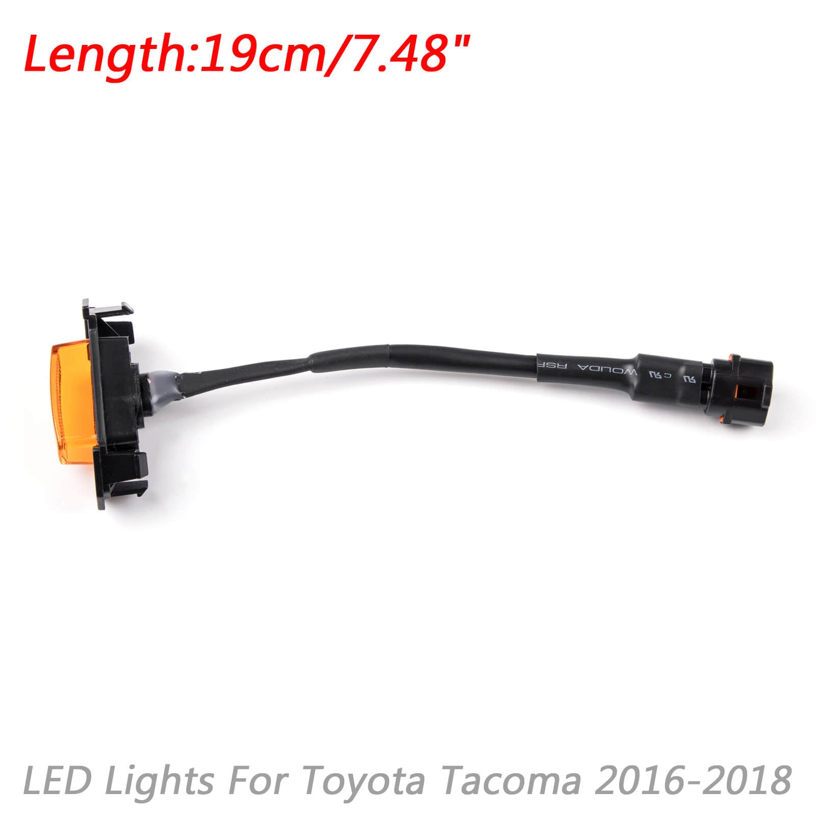 PALASER 4PCS LED Lights Fit 2016-2020 Toyota Tacoma PT228-35170 Front Bumper Hood Grill - Image 3