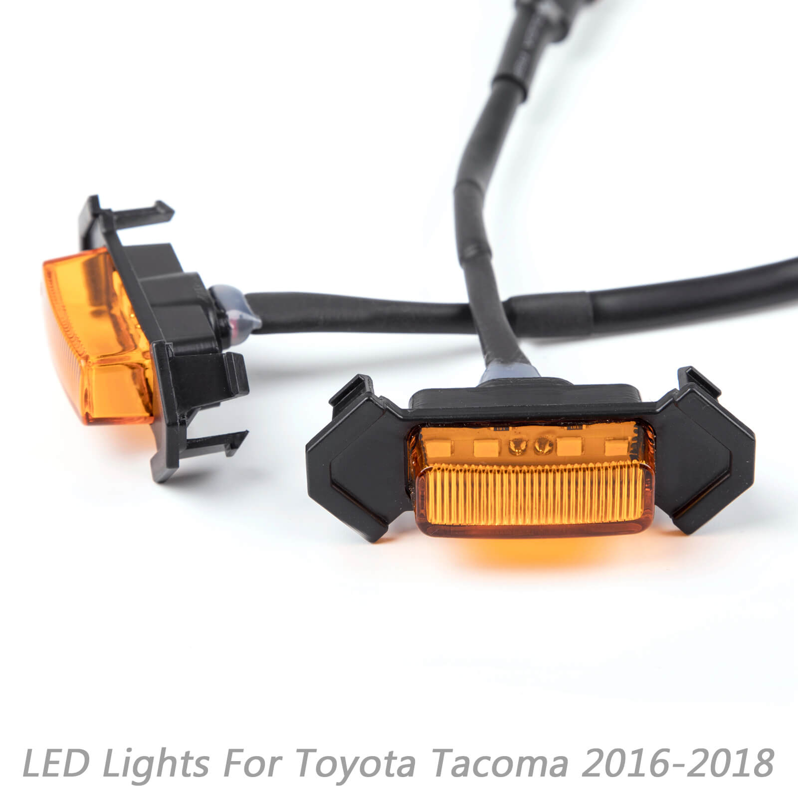 PALASER 4PCS LED Lights Fit 2016-2020 Toyota Tacoma PT228-35170 Front Bumper Hood Grill - Image 5