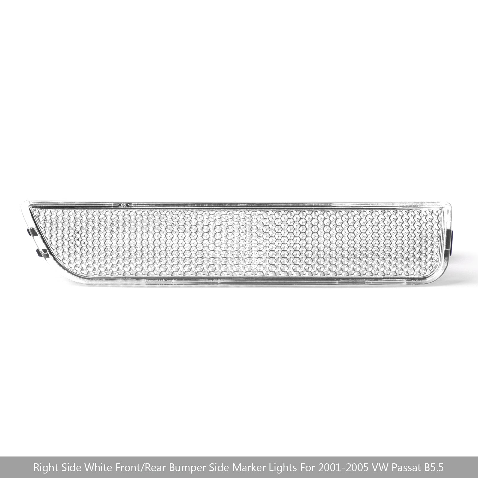 PALASER 2001-2005 Vw Passat B5.5 Right White Front Bumper Side Marker Lights - Image 4