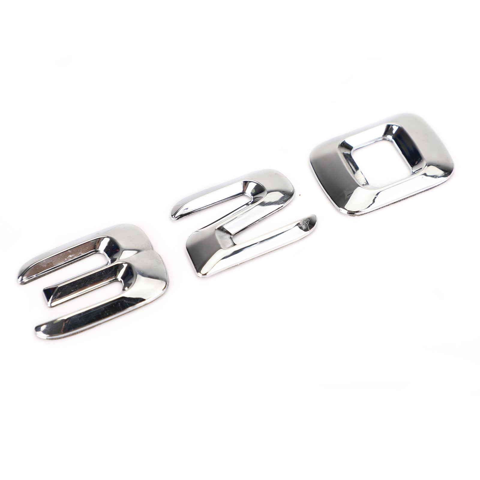 PALASER Rear Trunk Emblem Badge Nameplate Decal Letters Numbers Fit Mercedes E320 Chrome - Image 10