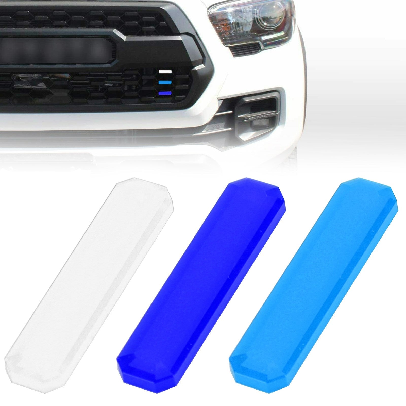 PALASER Tri-color Badge Front Grille Decal Sticker For Tacoma Trd Pro 2016-2020 - Image 28
