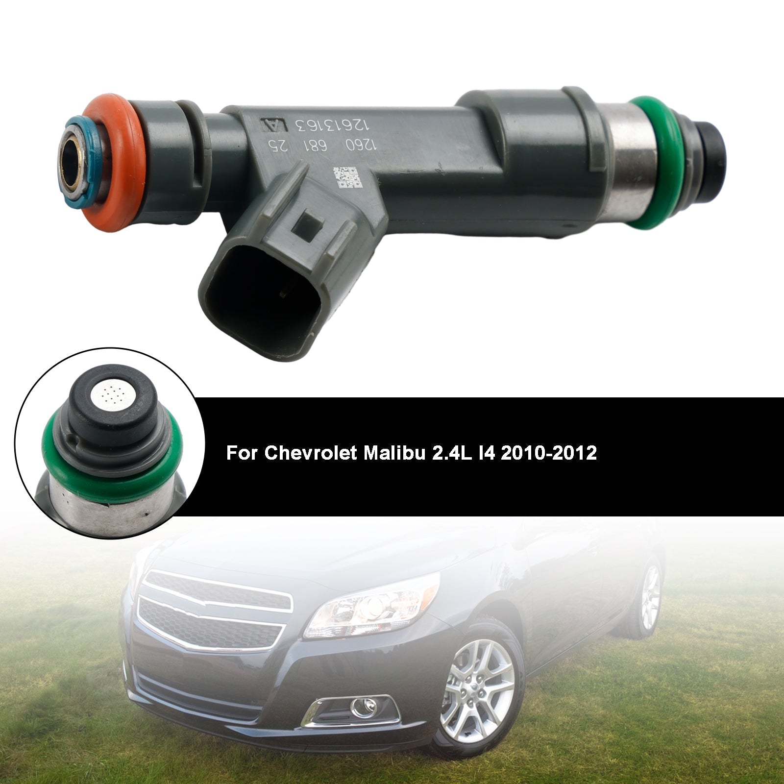 PALASER 2010-2012 Chevrolet Malibu 2.4L I4 Fuel Injectors 12613163 FJ1064 - Image 5