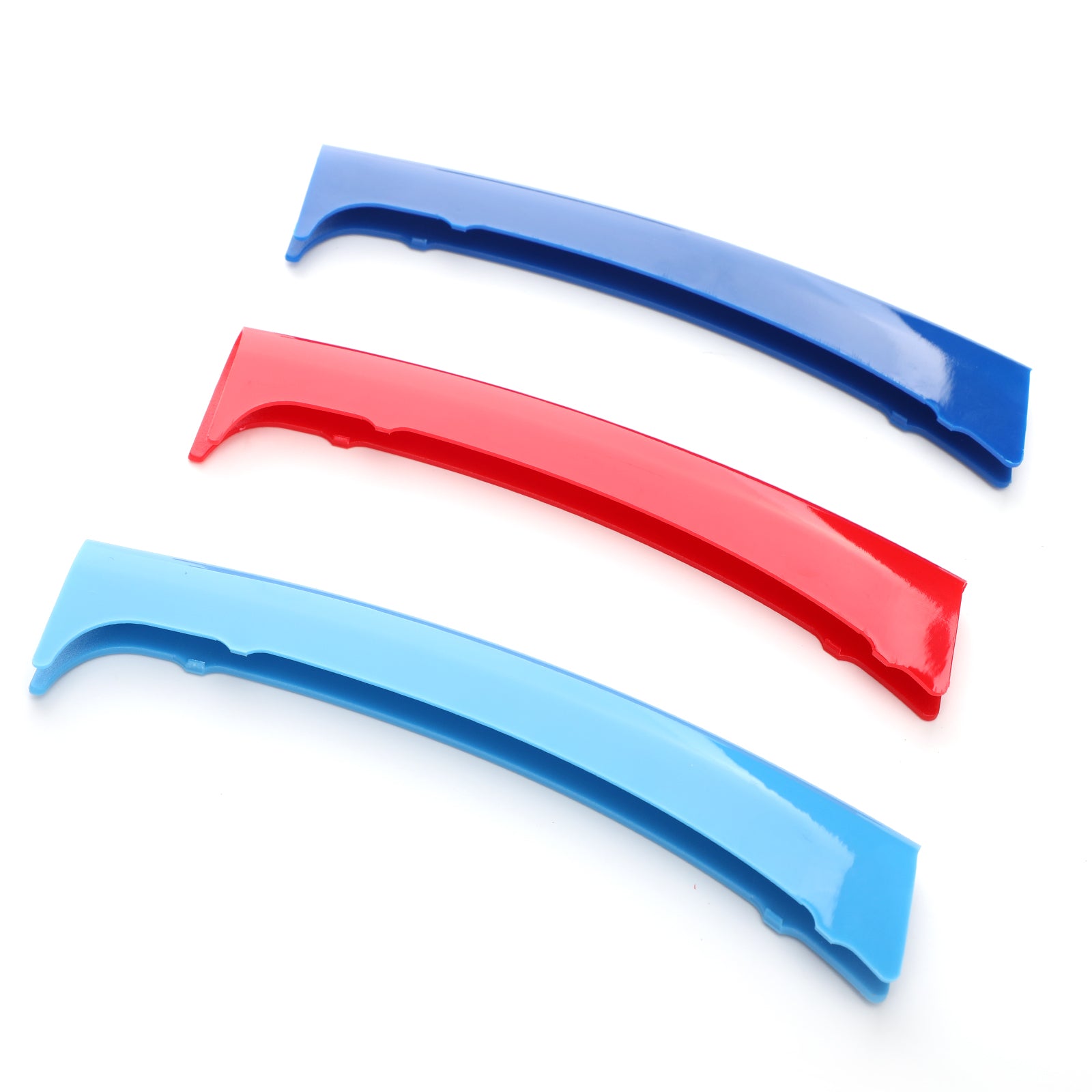 PALASER 1999-2003 BMW X5 E53 3PCS Front Grille Cover Insert Trim Clips Decal Trip