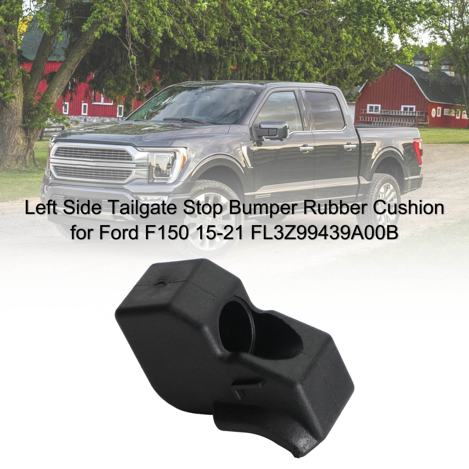 PALASER 2015-2021 Ford F150 Left Side Tailgate Stop Bumper Rubber Cushion FL3Z99439A00B - Image 3