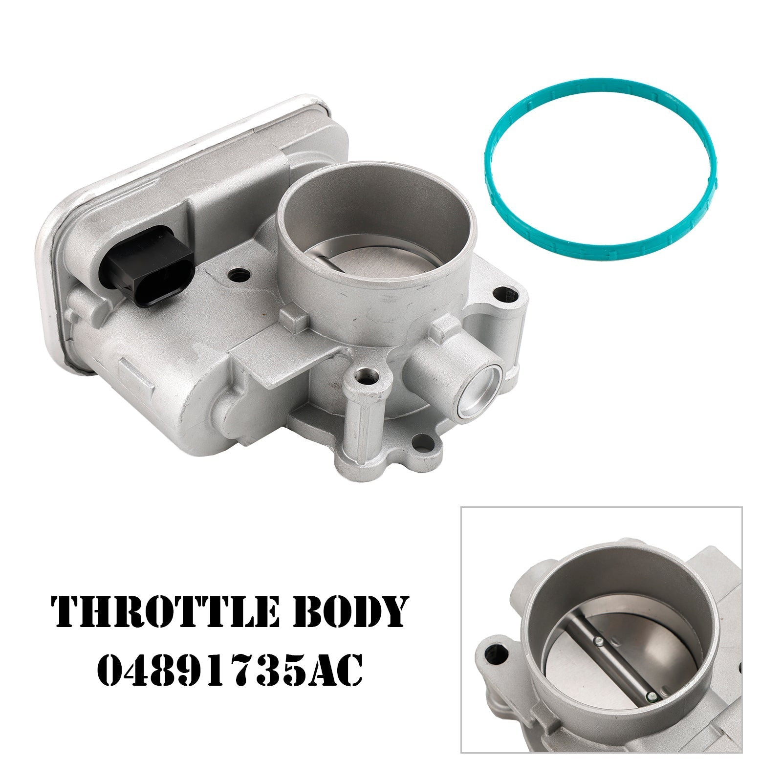 PALASER 2007-2016 Jeep Patriot L4 2.0L 2.4L Throttle Body 04891735AC 337-02184 - Image 5