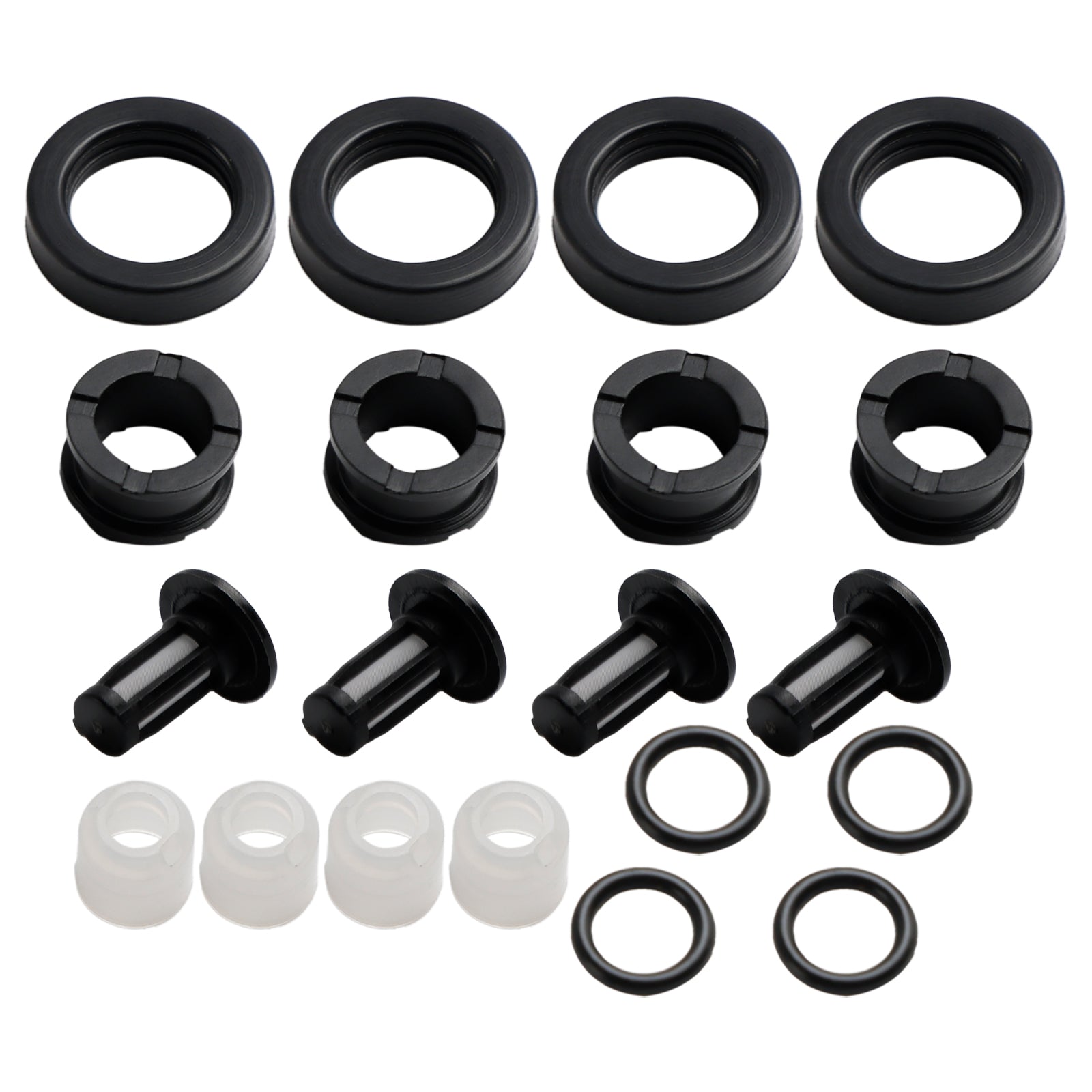 PALASER 1997-2001 Honda Prelude 2.2 Fuel Injector Repair Service Kit H22A4 FJ582 - Image 11