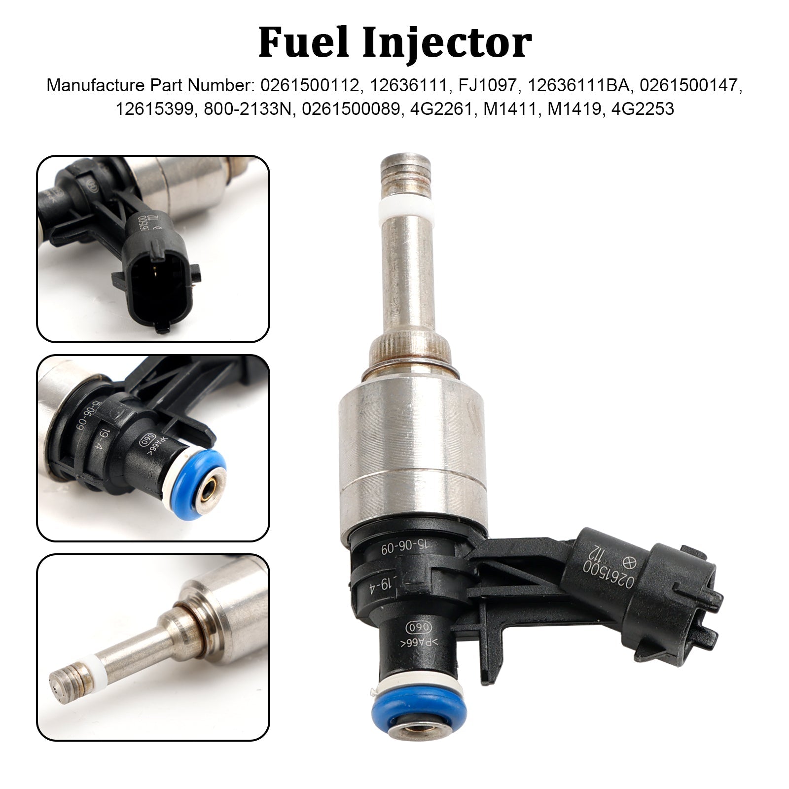 PALASER Opel Insignia Saloon Sport Wagon 2.0 Fuel Injector 0261500112 0261500147 12636111 FJ1097 - Image 3