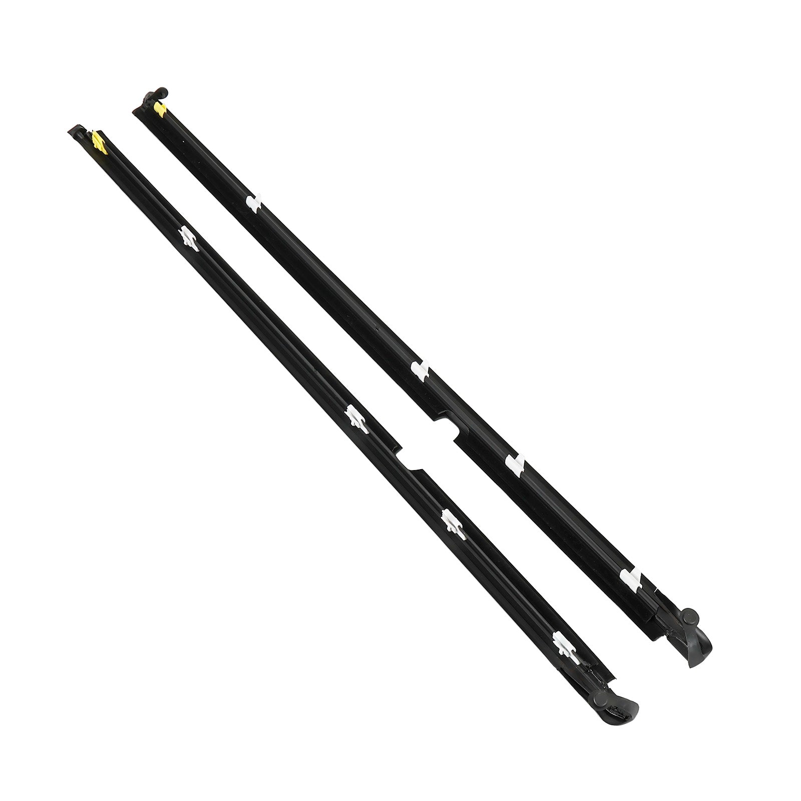 PALASER 1990-2005 Mazda Miata L+r Door Glass Window Weatherstrip Seals Set NA01-58-810F NA01-59-810F