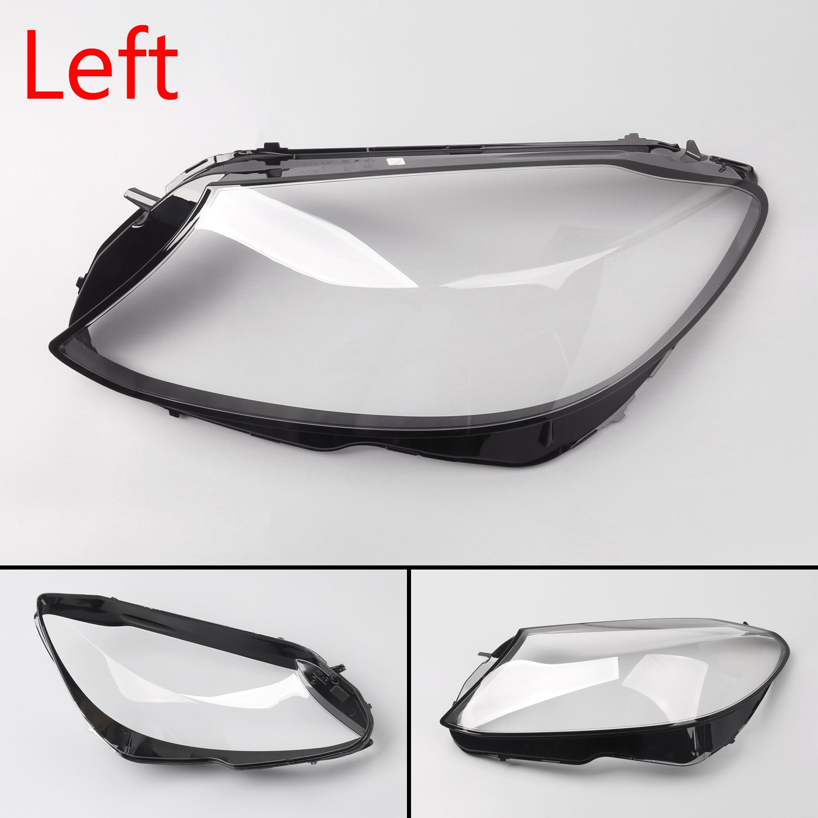 PALASER 15-18 Benz W205 C180 C200 C300 Left+right Side Headlight Cover Headlamp Lens Lenses - Image 17