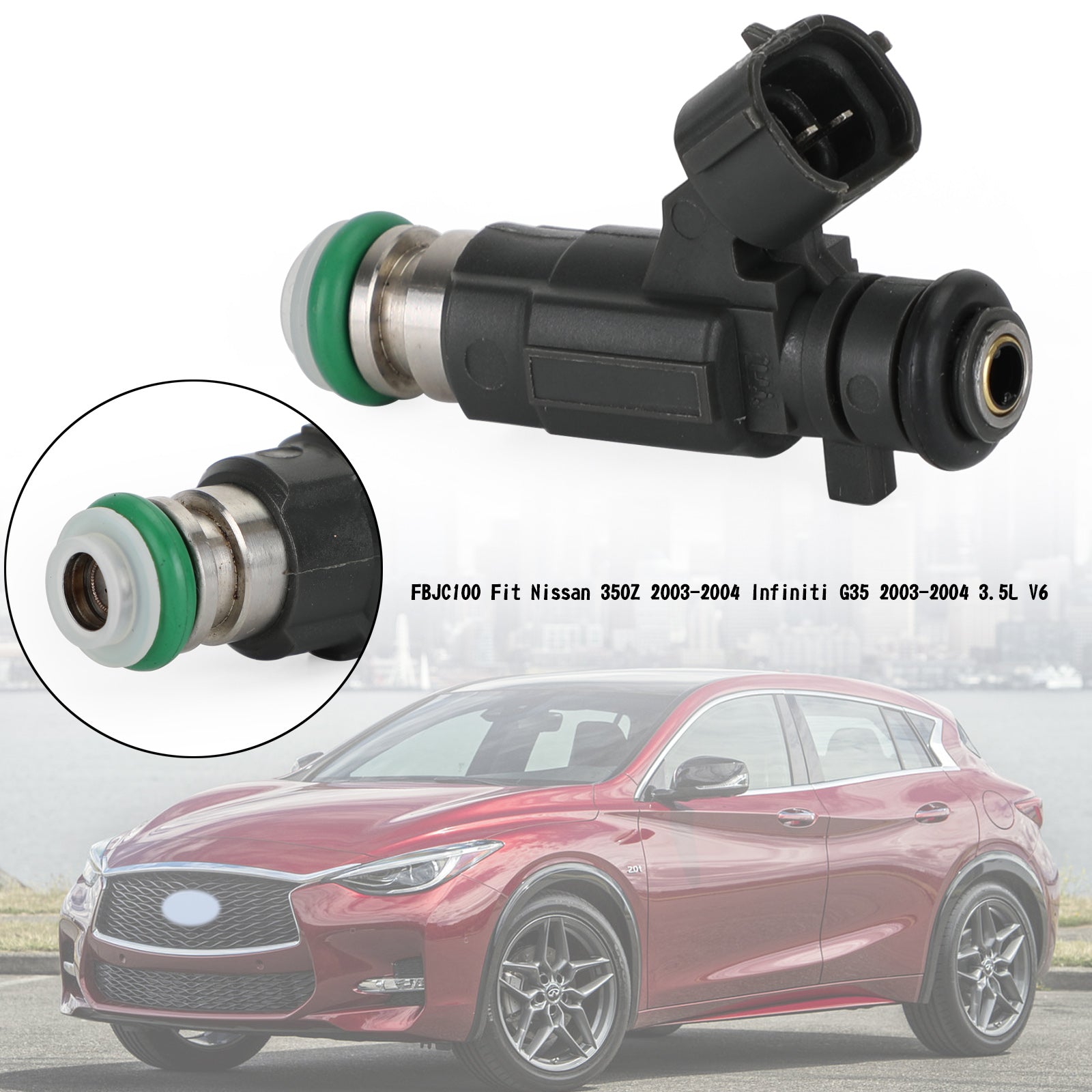 PALASER 2000-2001 Nissan Maxima 3.0L V6 1PCS/6PCS Fuel Injectors FBJC100 FBJC-100 842-12240 84212240 - Image 2