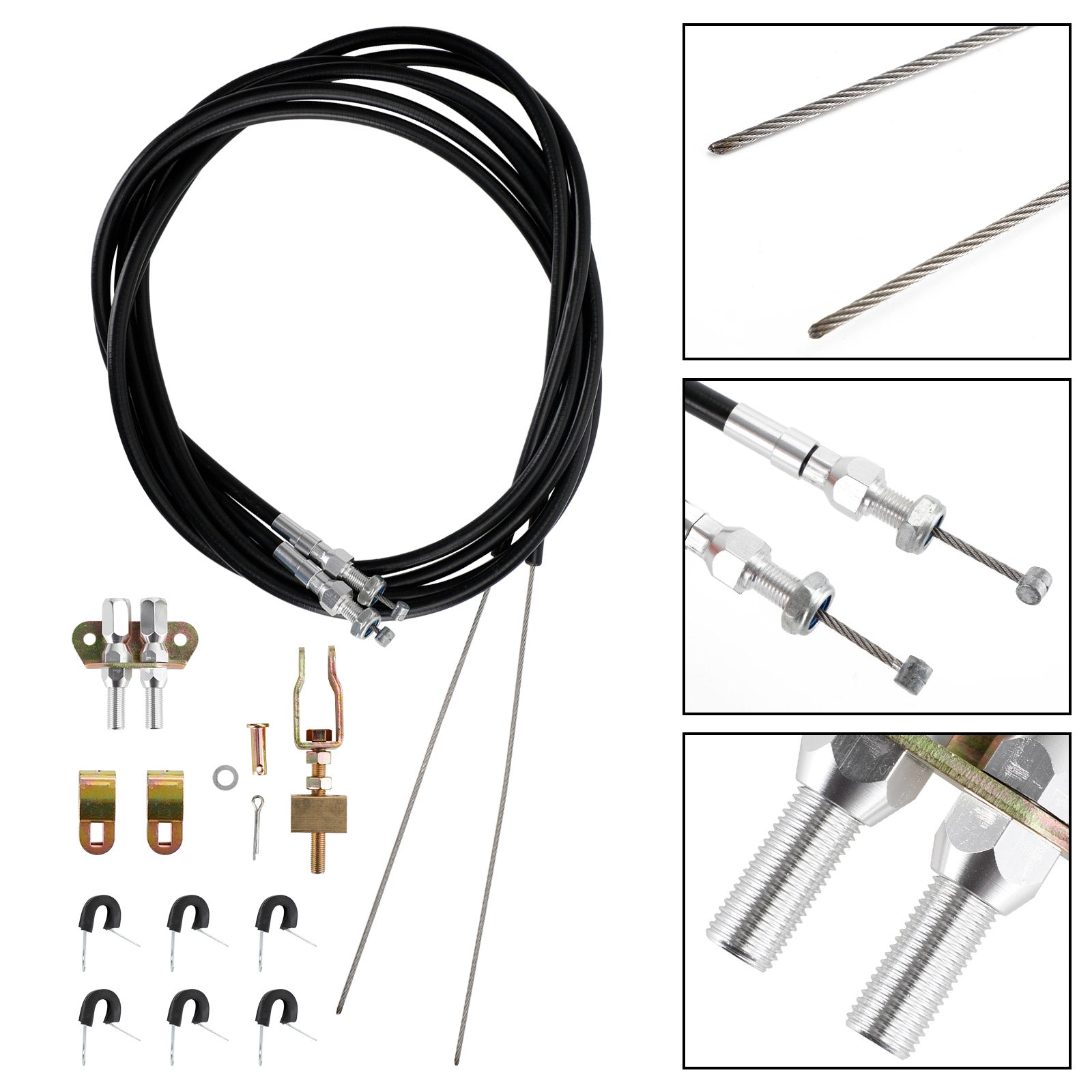 PALASER Wilwood 330-9371 Cpp Universal Rear Parking Brake Emergency E-brake Cable - Image 9