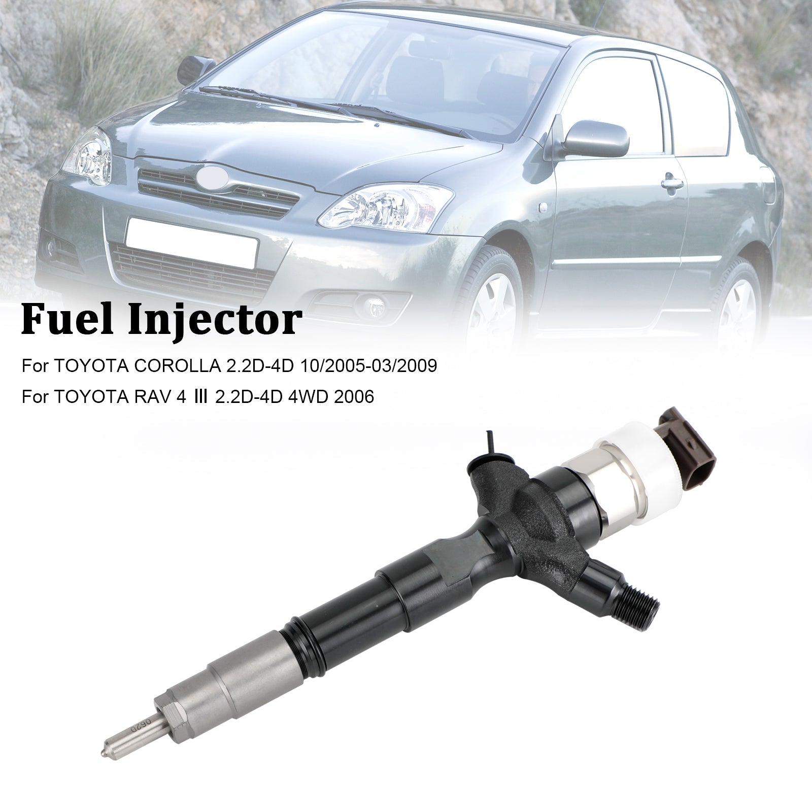 PALASER 2006+ Toyota Land Cruiser 1KD-FTV 2KD-FTV 1PCS Fuel Injector 095000-6760 23670-30140 - Image 5