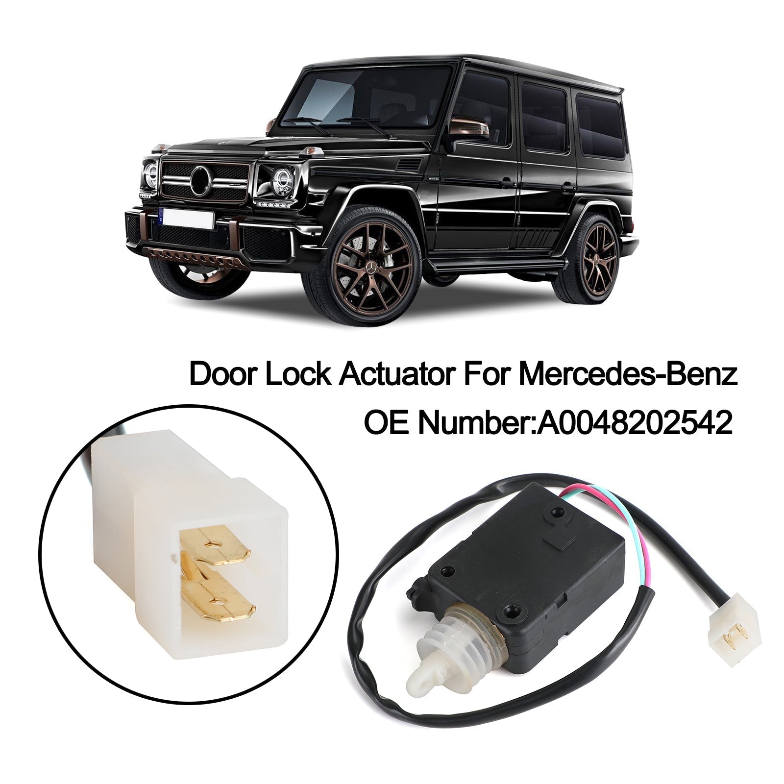 PALASER 2009-2018 Mercedes-benz G550 Door Lock Actuator 0048202542 A0048202542 - Image 2