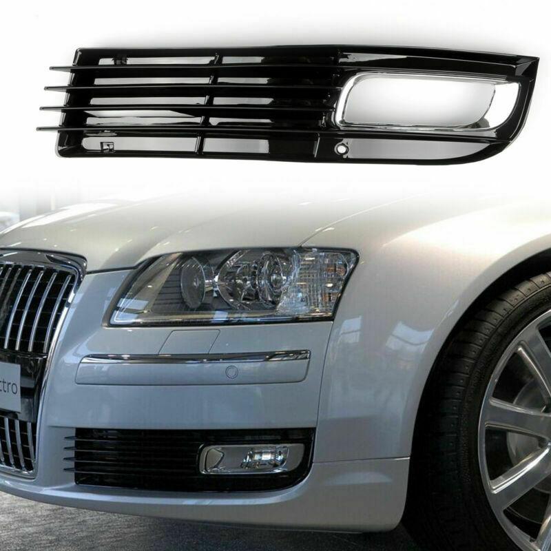 PALASER Left Car Lower Bumper Grille Fog Light Grill W/chromed For 2008-2010 Audi A8 D3