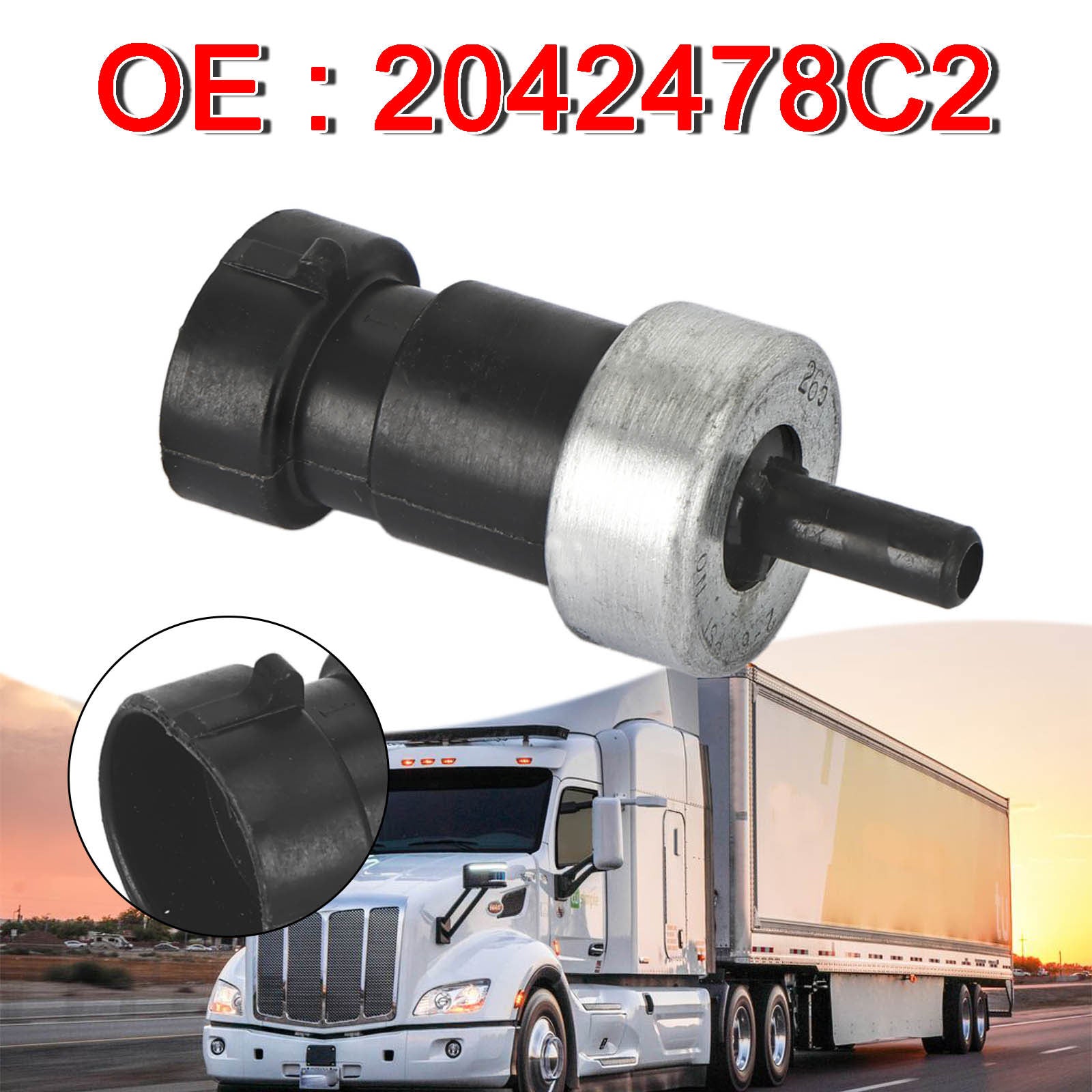 PALASER Advance Truck Atp International Low Pressure Air Brake Switch 2042478C2 4C4Z2B339AA - Image 3