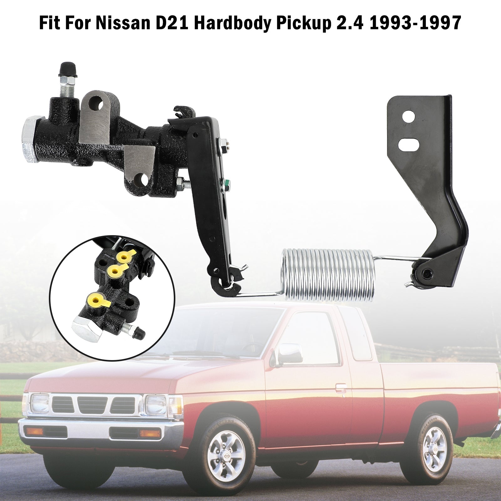 PALASER 1993-1997 Nissan D21 Hardbody Pickup 2.4 Brake Load Sensing Valve Assembly 46400-56G04 - Image 6