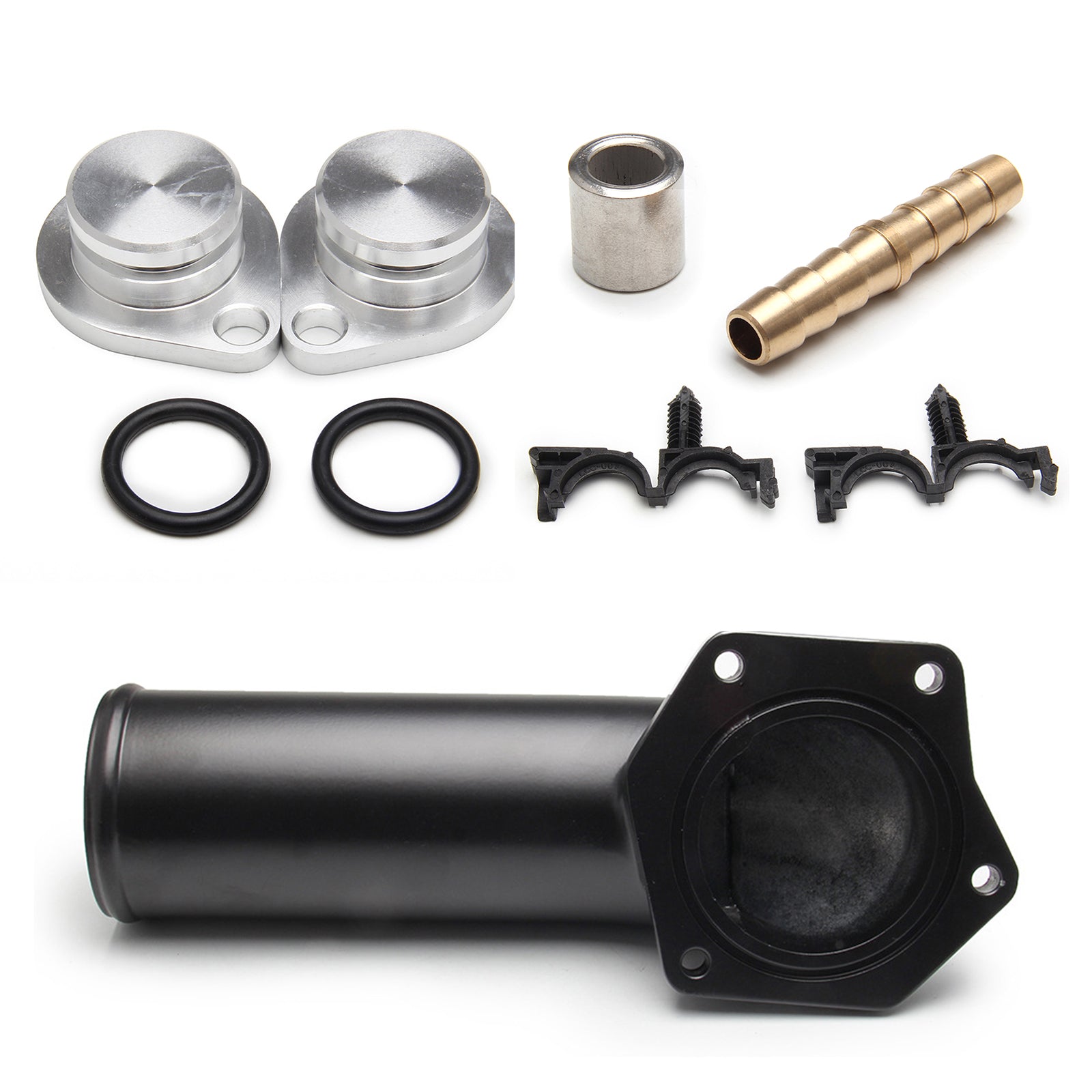 PALASER 08-10 F250 F350 6.4L Powerstroke Diesel Turbo Ford EGR Delete Kit - Image 6