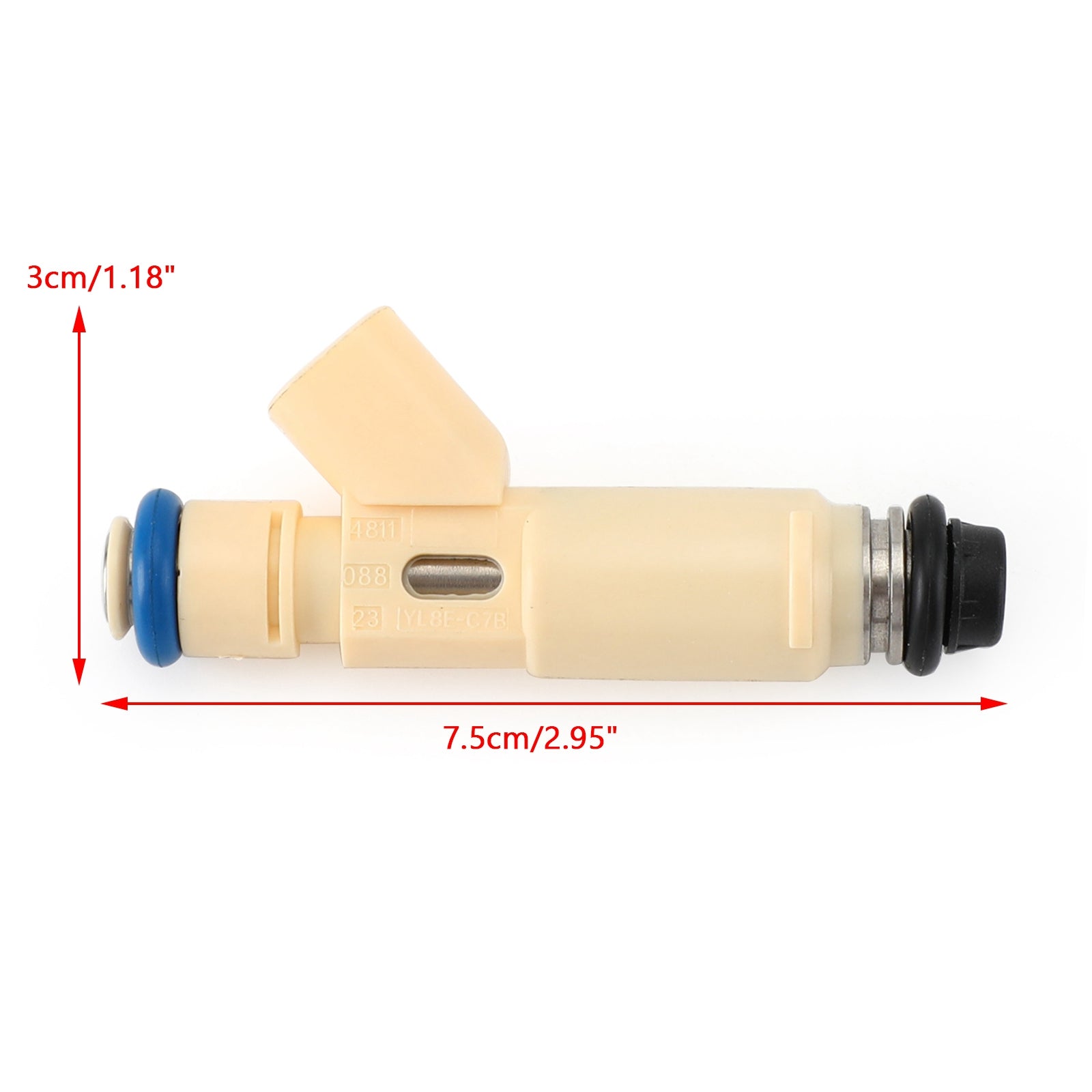 PALASER 1pcs Fuel Injectors YL8E-C7B Fit Ford Escape 3.0L V6 2001-2003 195500-3520 - Image 2