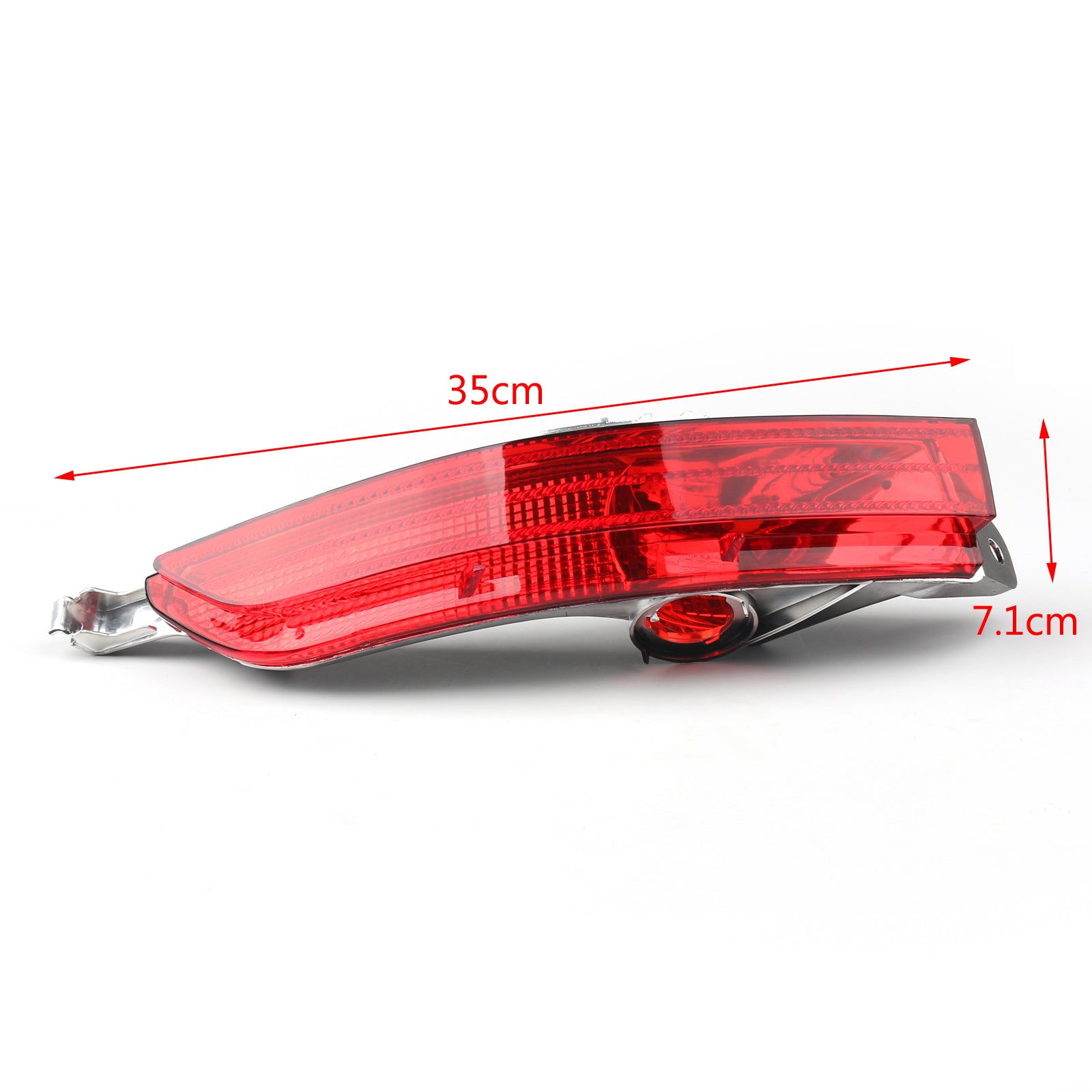 PALASER 2011-2014 Vw Touareg Left Red Rear Fog Lamp Bumper Cover Reflector - Image 2
