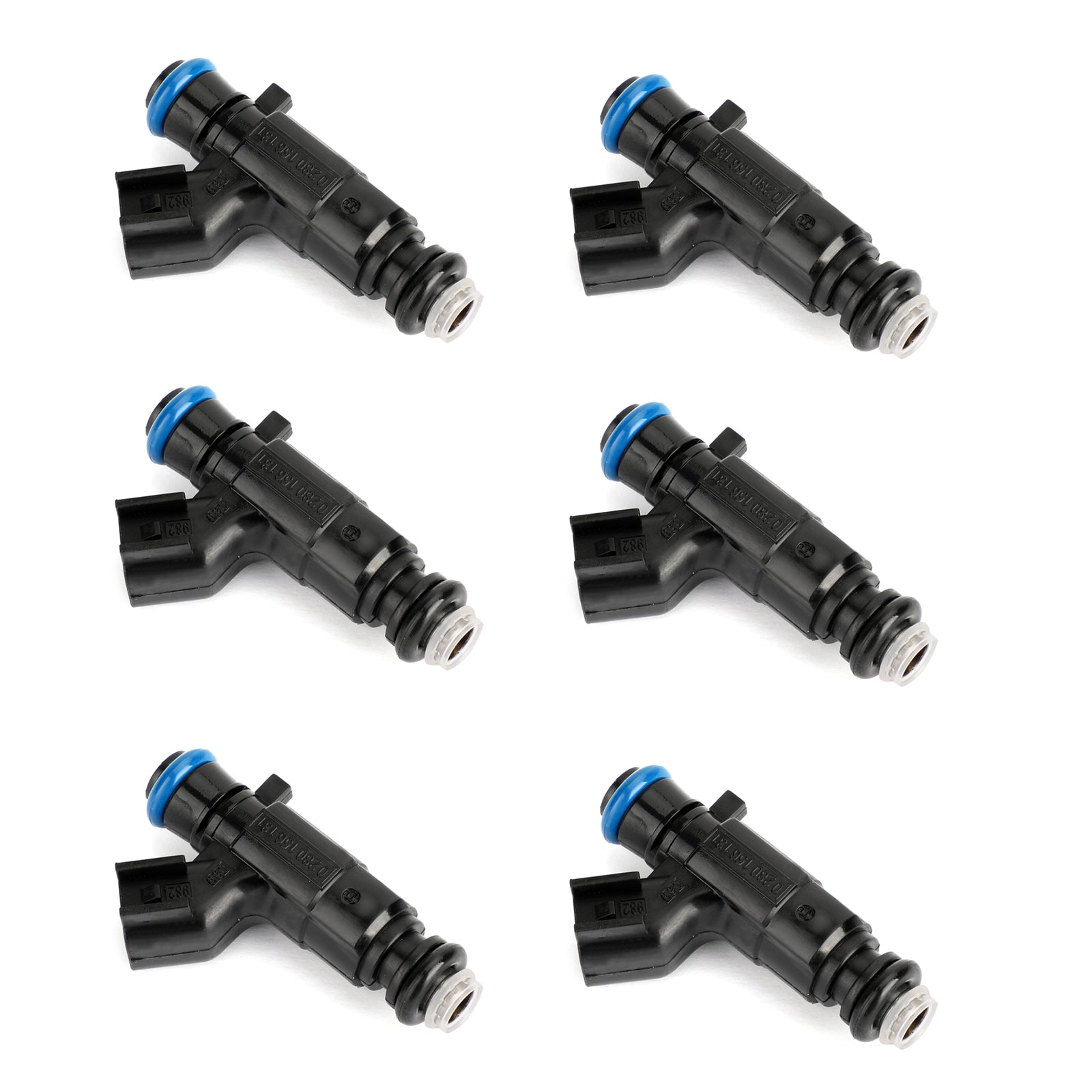 PALASER 2005-2008 Buick Allure/lacrosse 3.6L 6PCS Fuel Injectors 0280156131 12571159