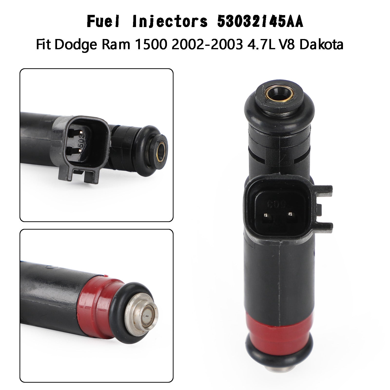 PALASER 2001-2002 Jeep Grand Cherokee 4.7L V8 8PCS Fuel Injectors 53032145AA 812-12144 - Image 5