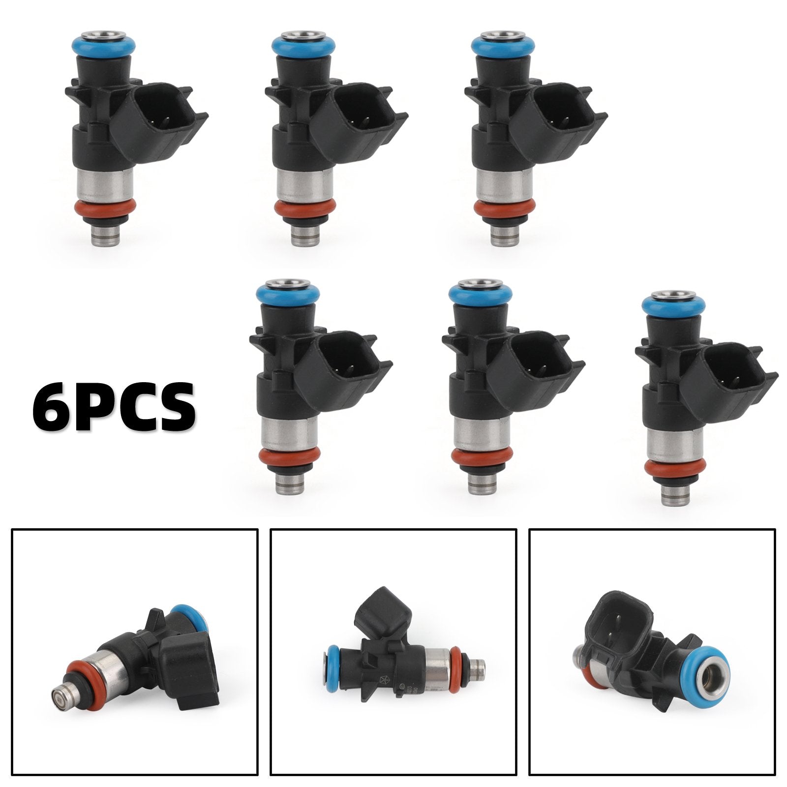 PALASER 6pcs Fuel Injectors Fit Chrysler 12-17 Wranger 14-17 Ram 3.6L 0280158233 - Image 3