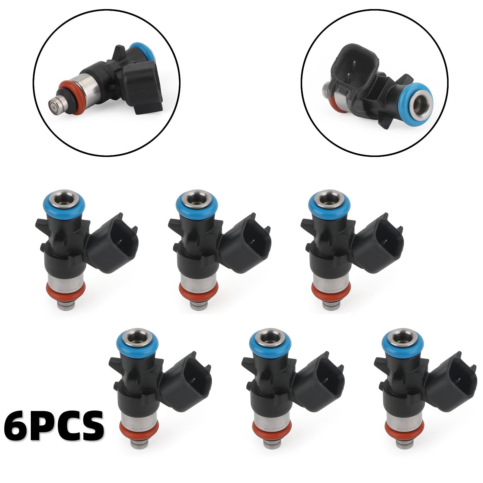 PALASER 6pcs Fuel Injectors Fit Chrysler 12-17 Wranger 14-17 Ram 3.6L 0280158233 - Image 2