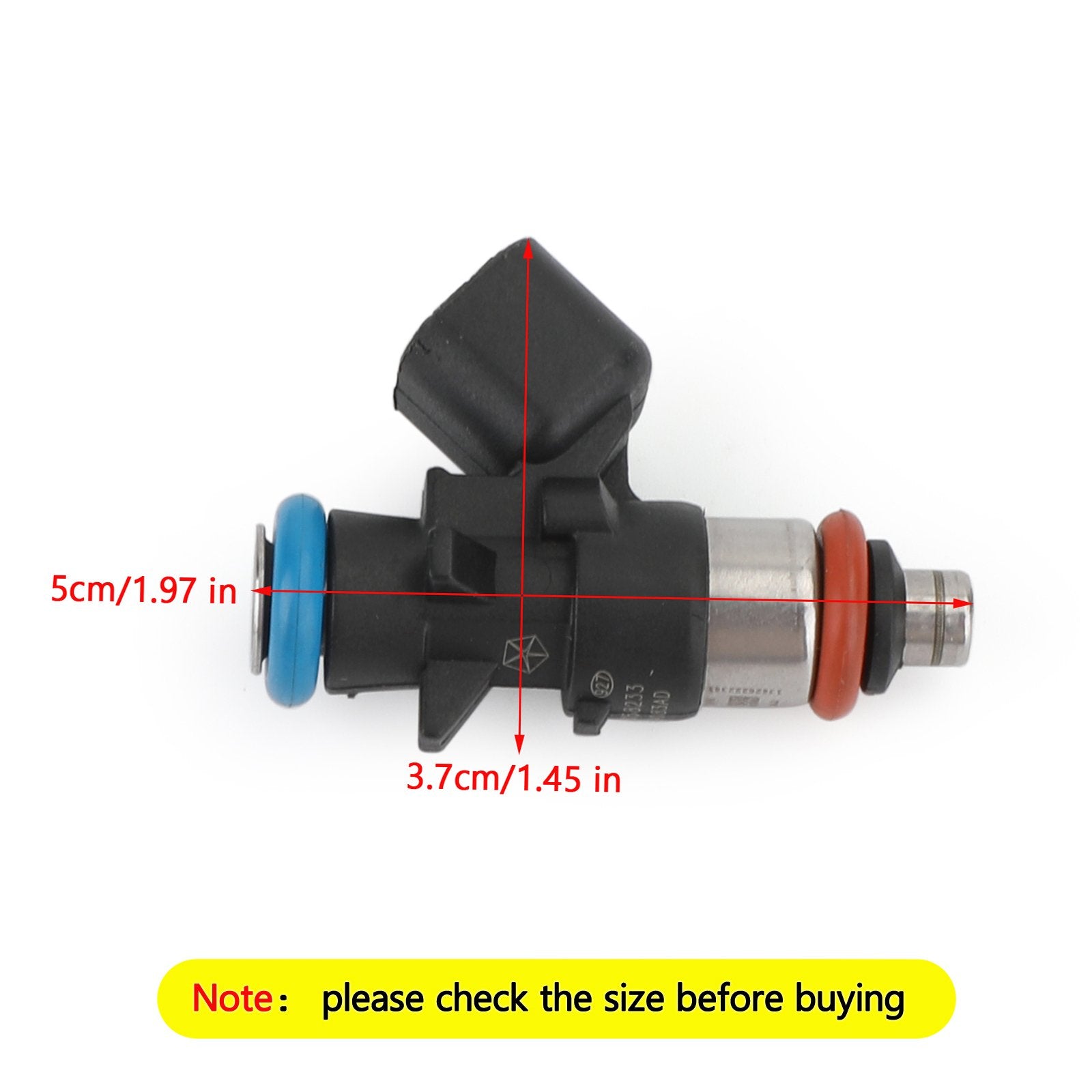 PALASER 1pcs Fuel Injectors Fit Chrysler 12-17 Wranger 14-17 Ram 3.6L 0280158233 - Image 2