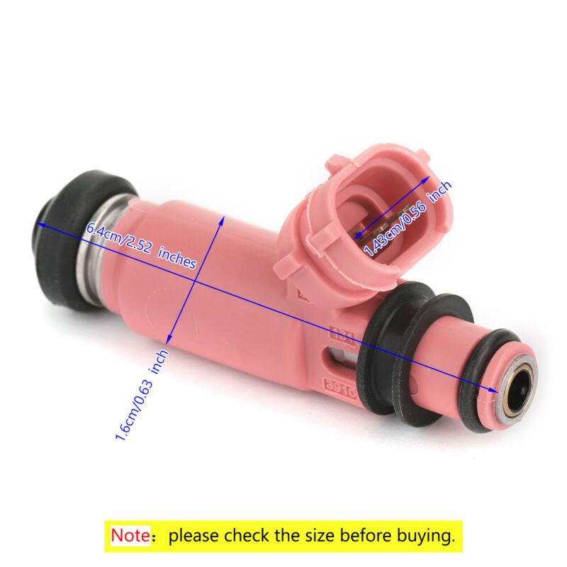 PALASER 2001 Subaru Impreza-wrx 4PCS 565CC Fuel Injectors 16611-AA370 195500-3910 - Image 2