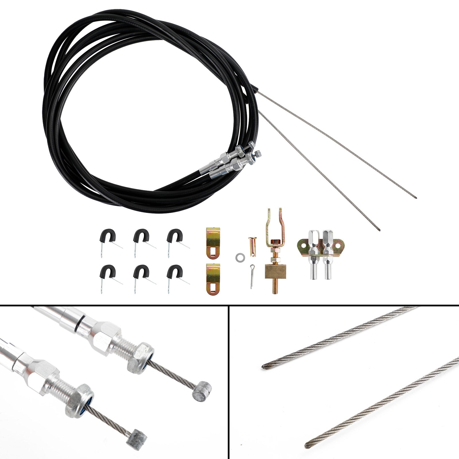 PALASER Wilwood 330-9371 Cpp Universal Rear Parking Brake Emergency E-brake Cable - Image 8