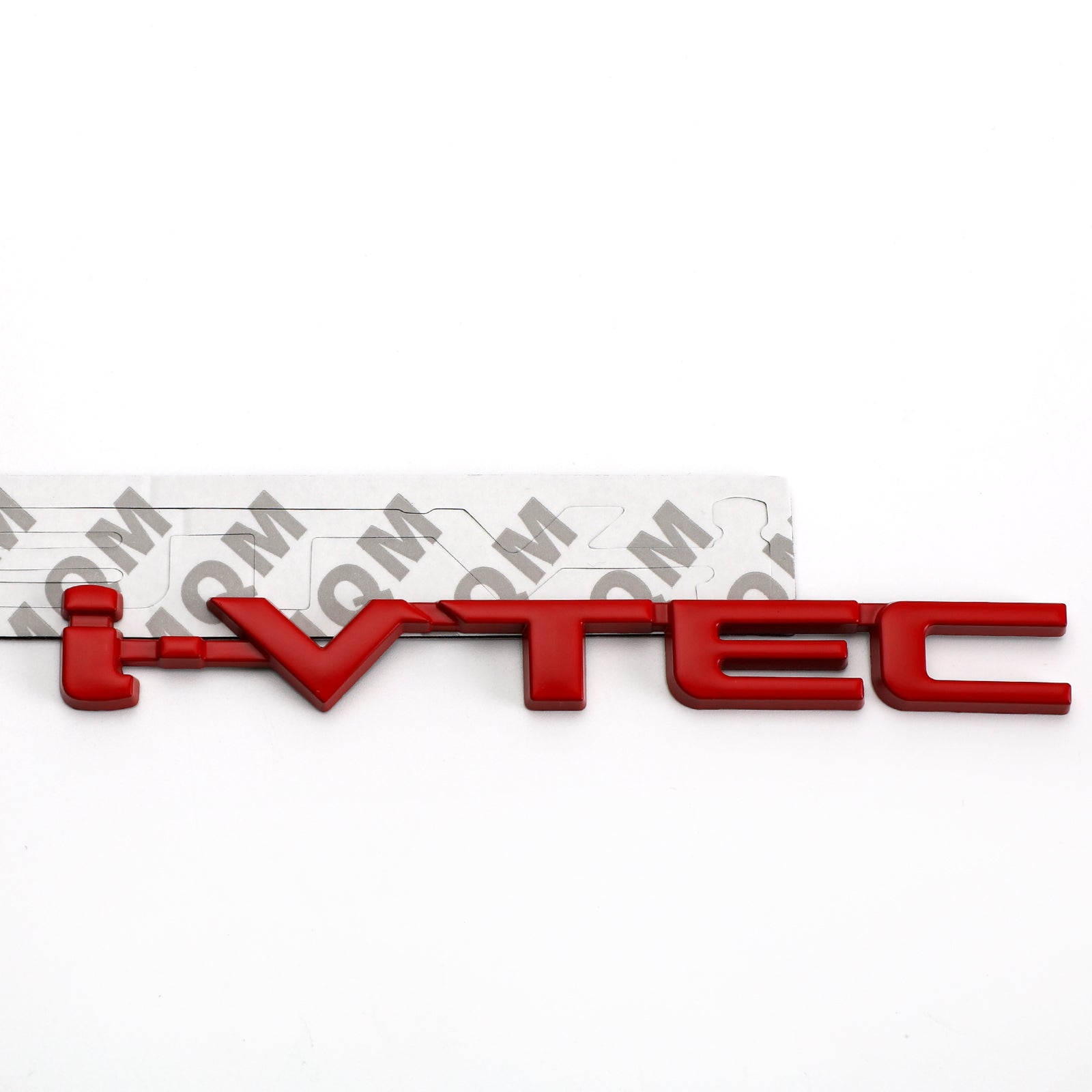 PALASER 3D Metal I-vtec Car Trunk Rear Turbo Fender Emblem Badge Decals Stickers Red - Image 8
